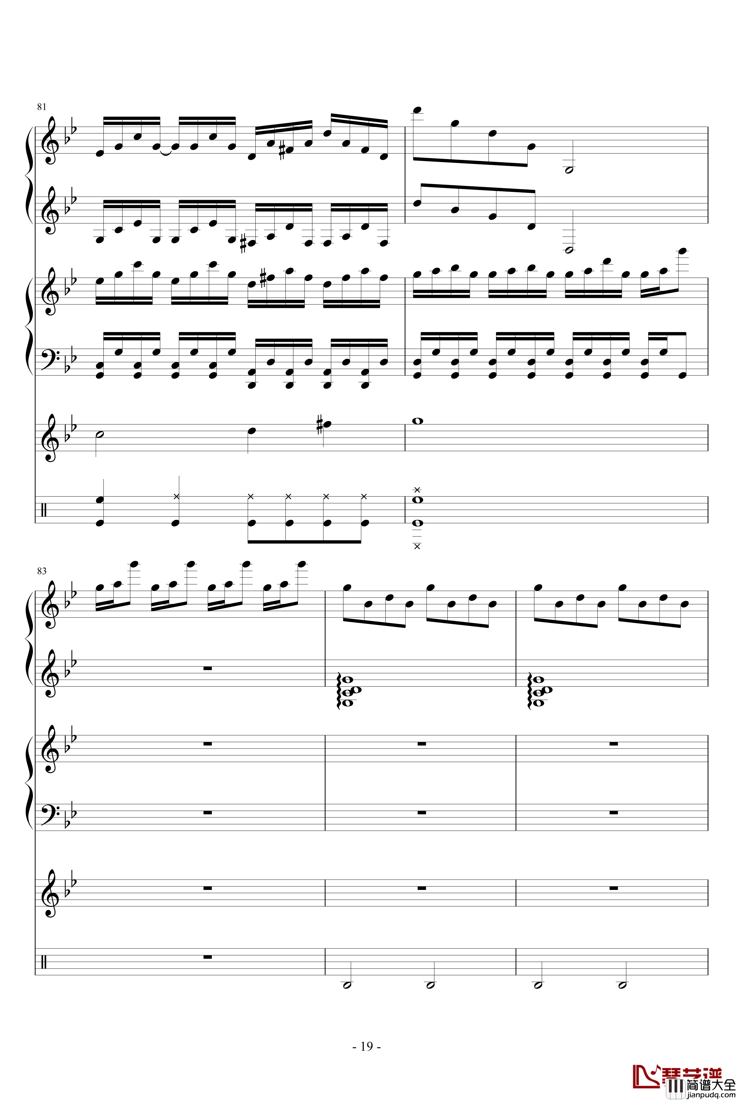 雨巷孤儿钢琴谱_慎入_血腥残阳