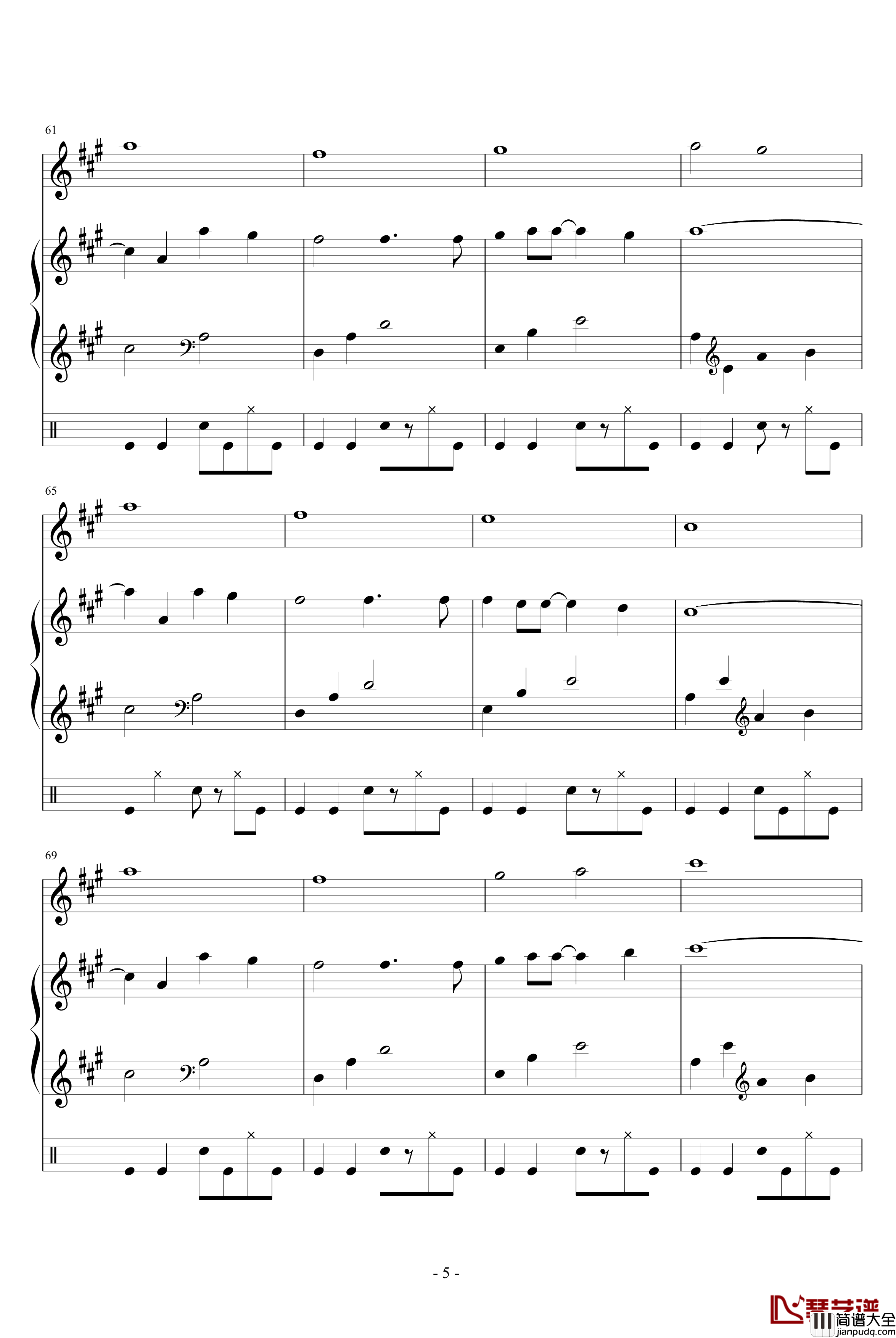 上帝的灵感钢琴谱_吴越