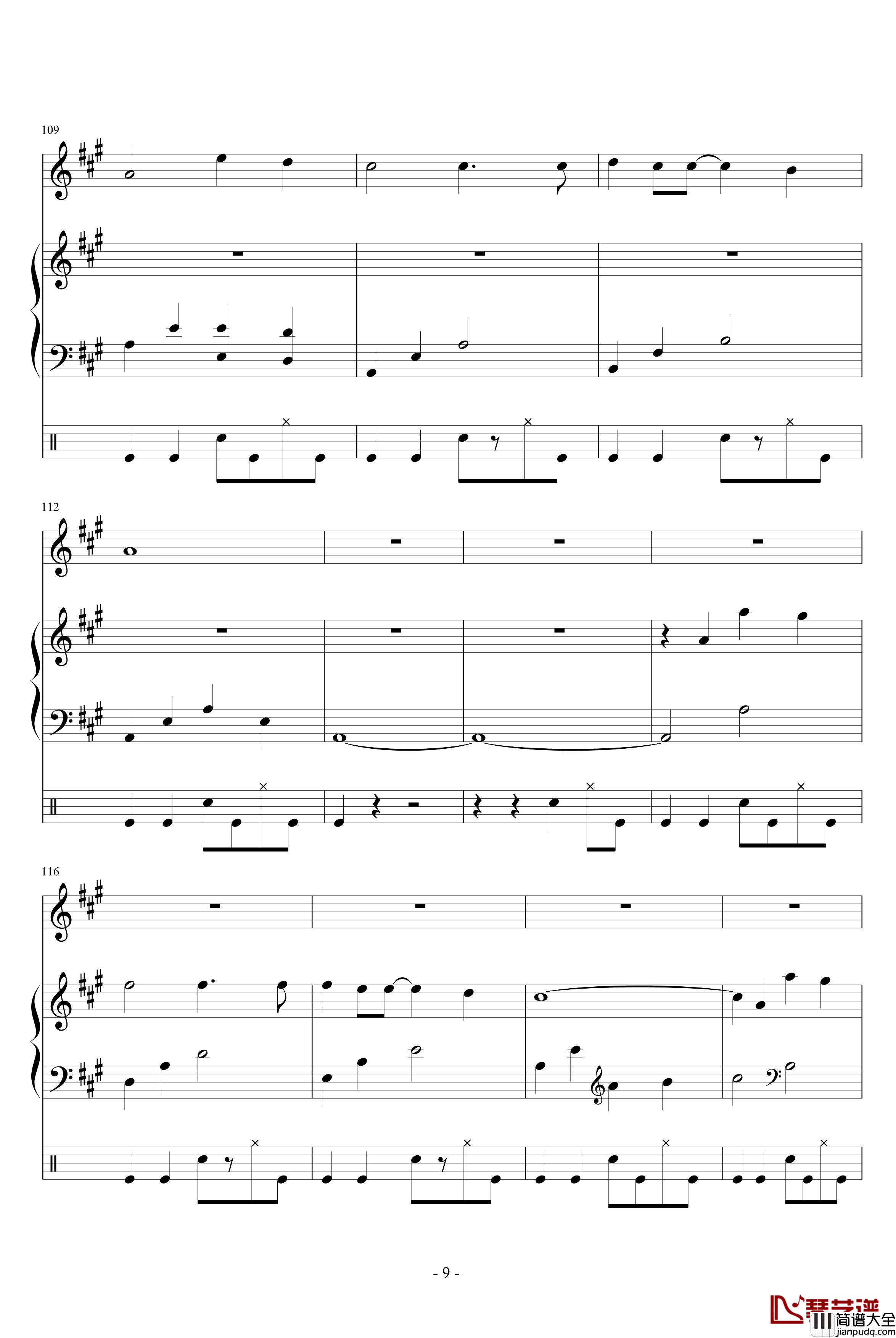 上帝的灵感钢琴谱_吴越