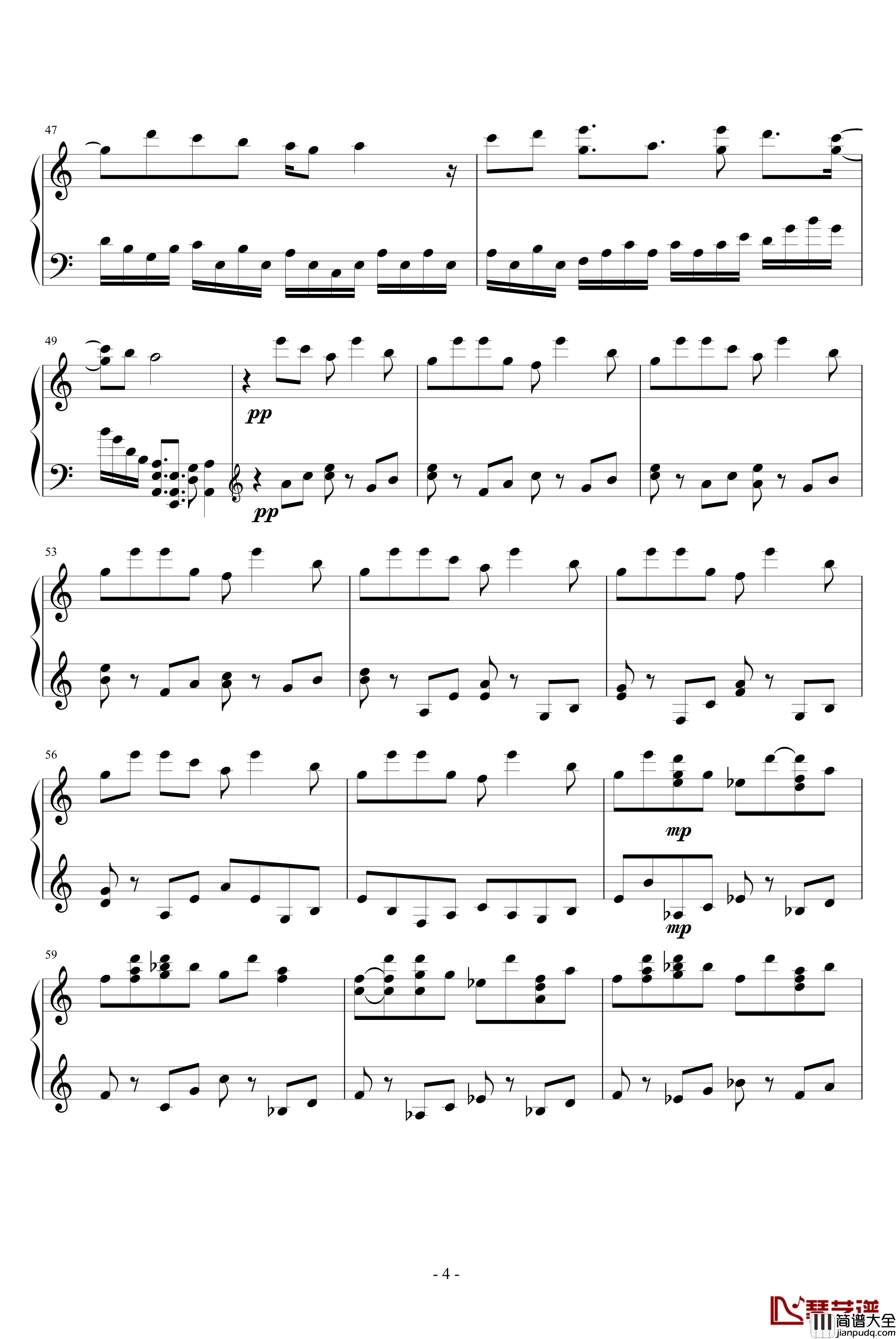 恋人を射ち堕とした日钢琴谱_韩日剧