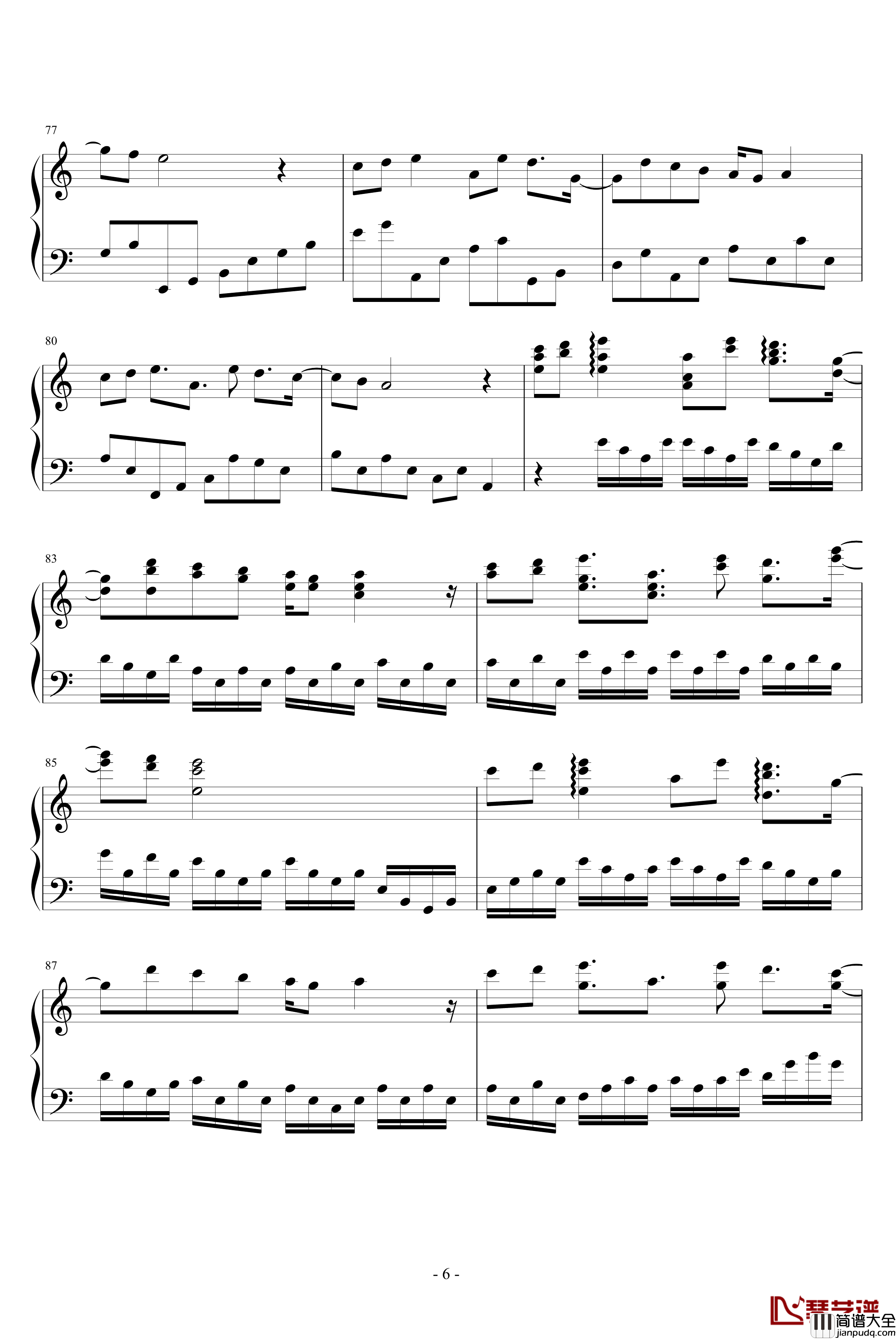 恋人を射ち堕とした日钢琴谱_韩日剧