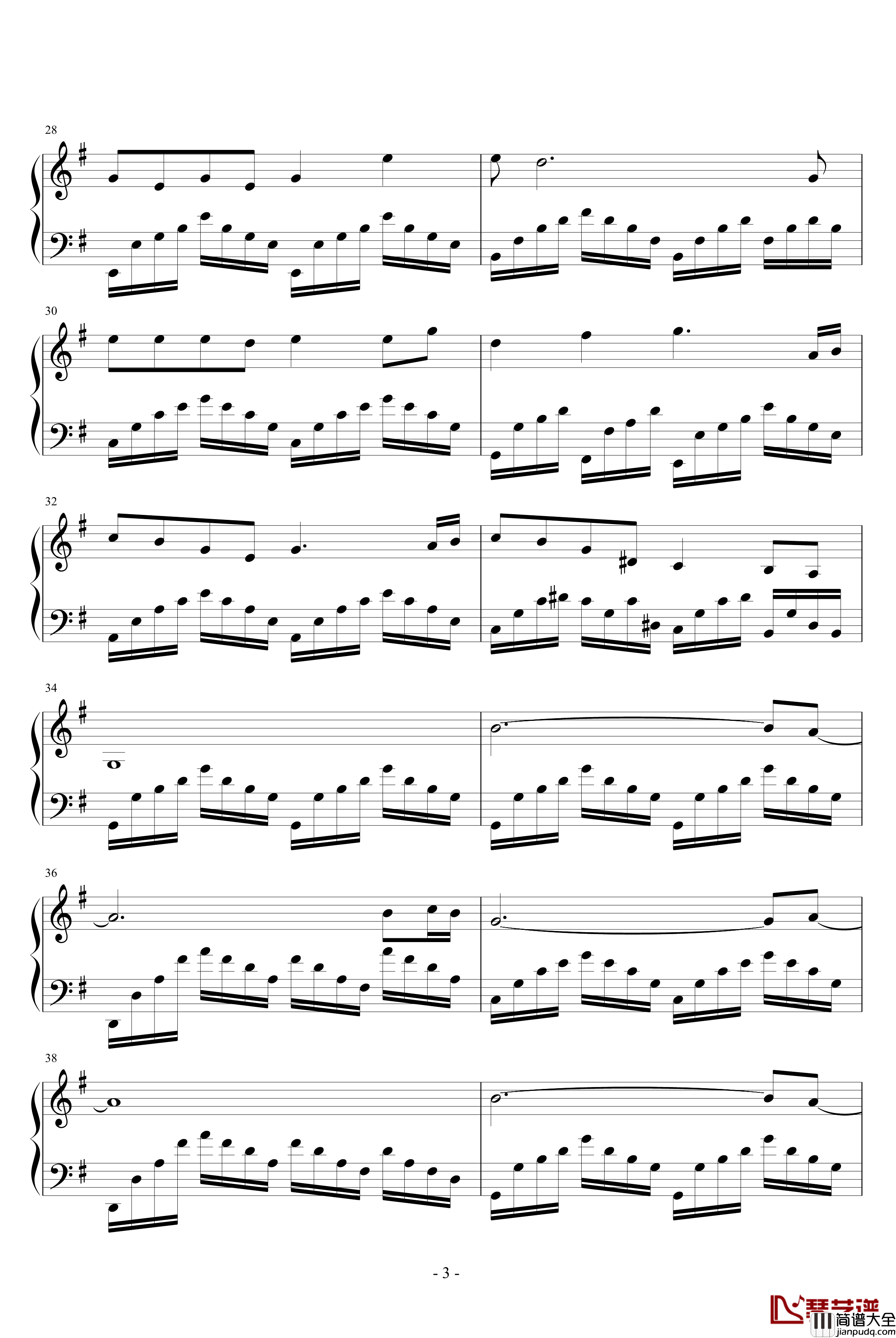 Wind钢琴谱_欧美经典