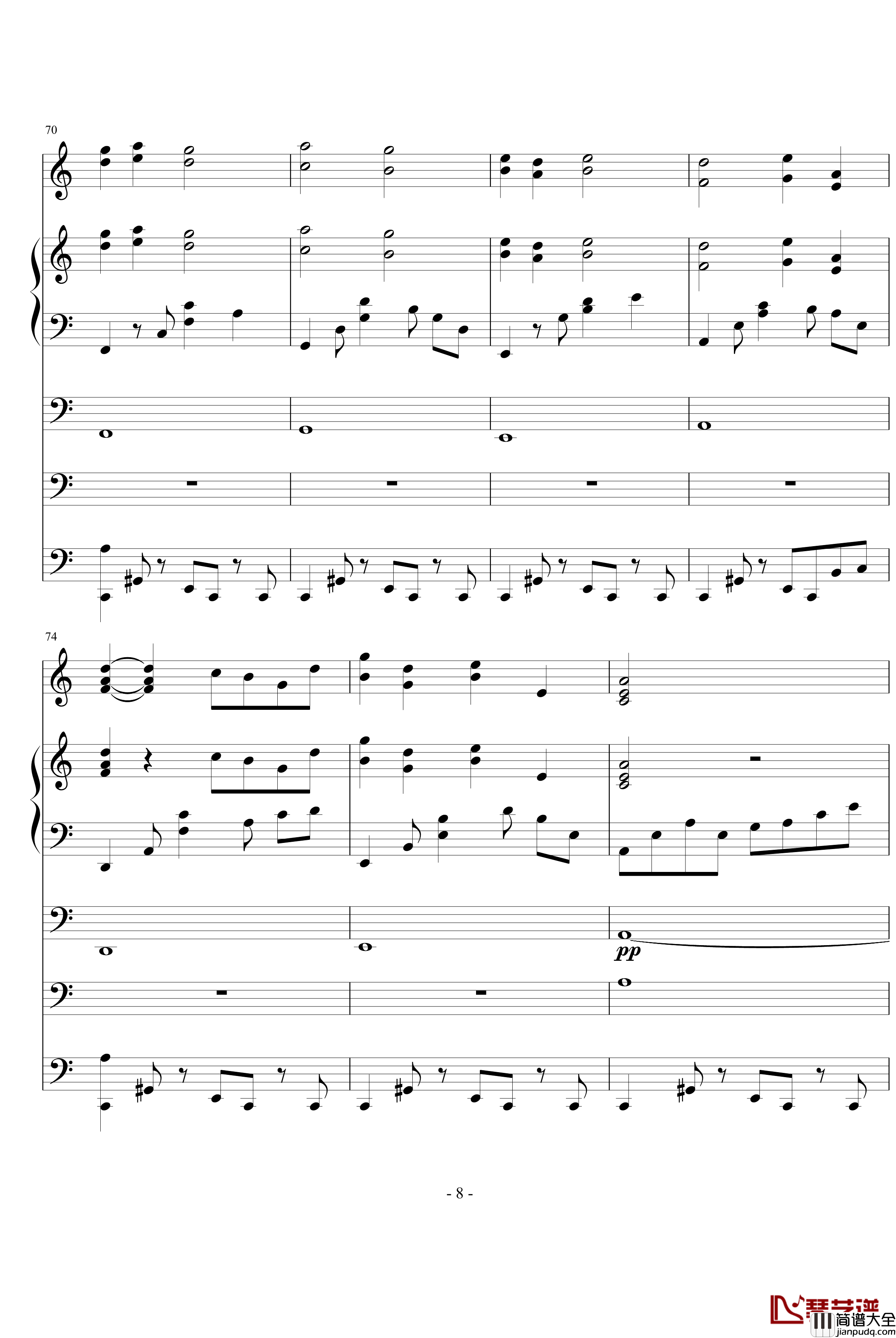 破军钢琴谱_ellocz