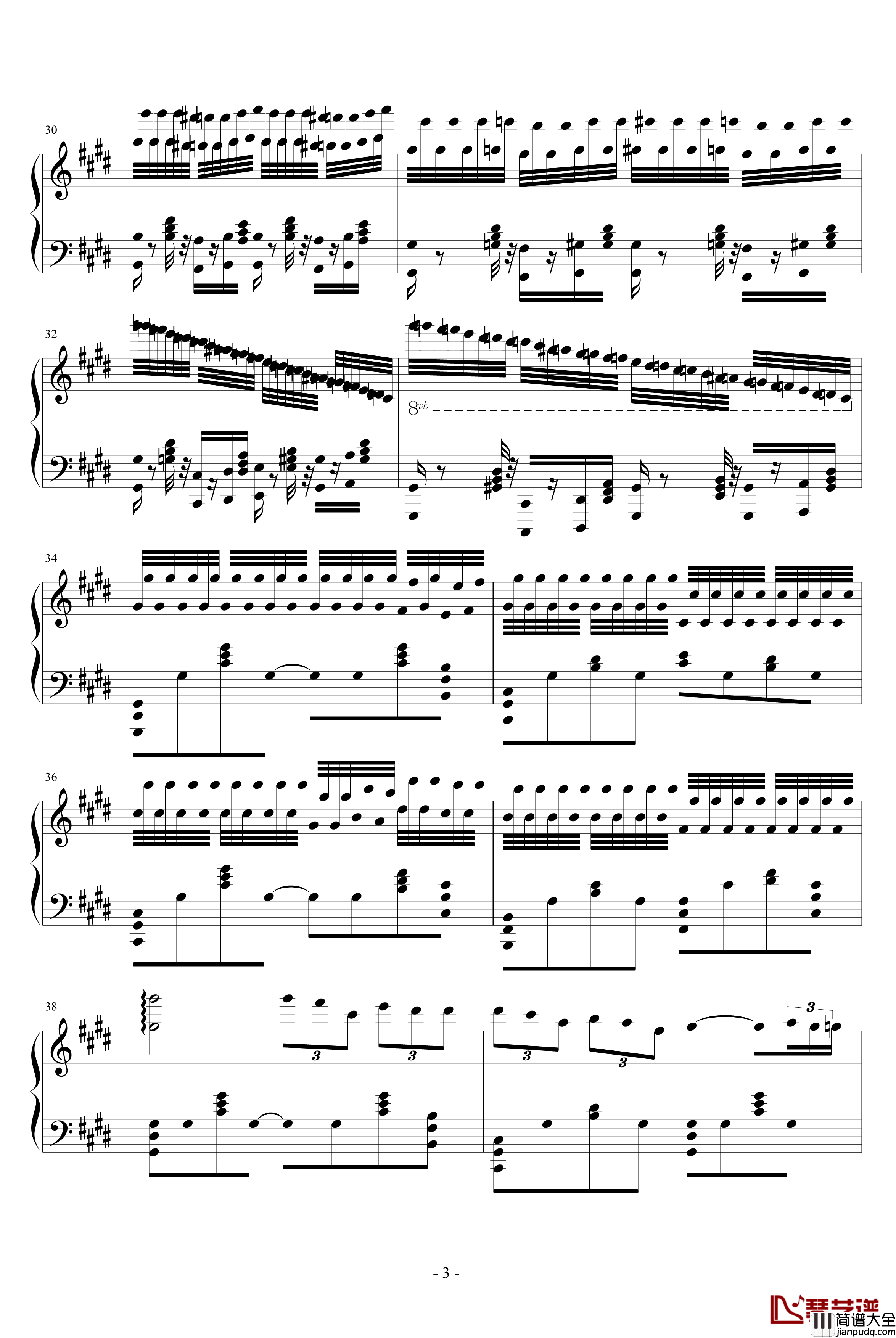 致命的温柔钢琴谱_吴越