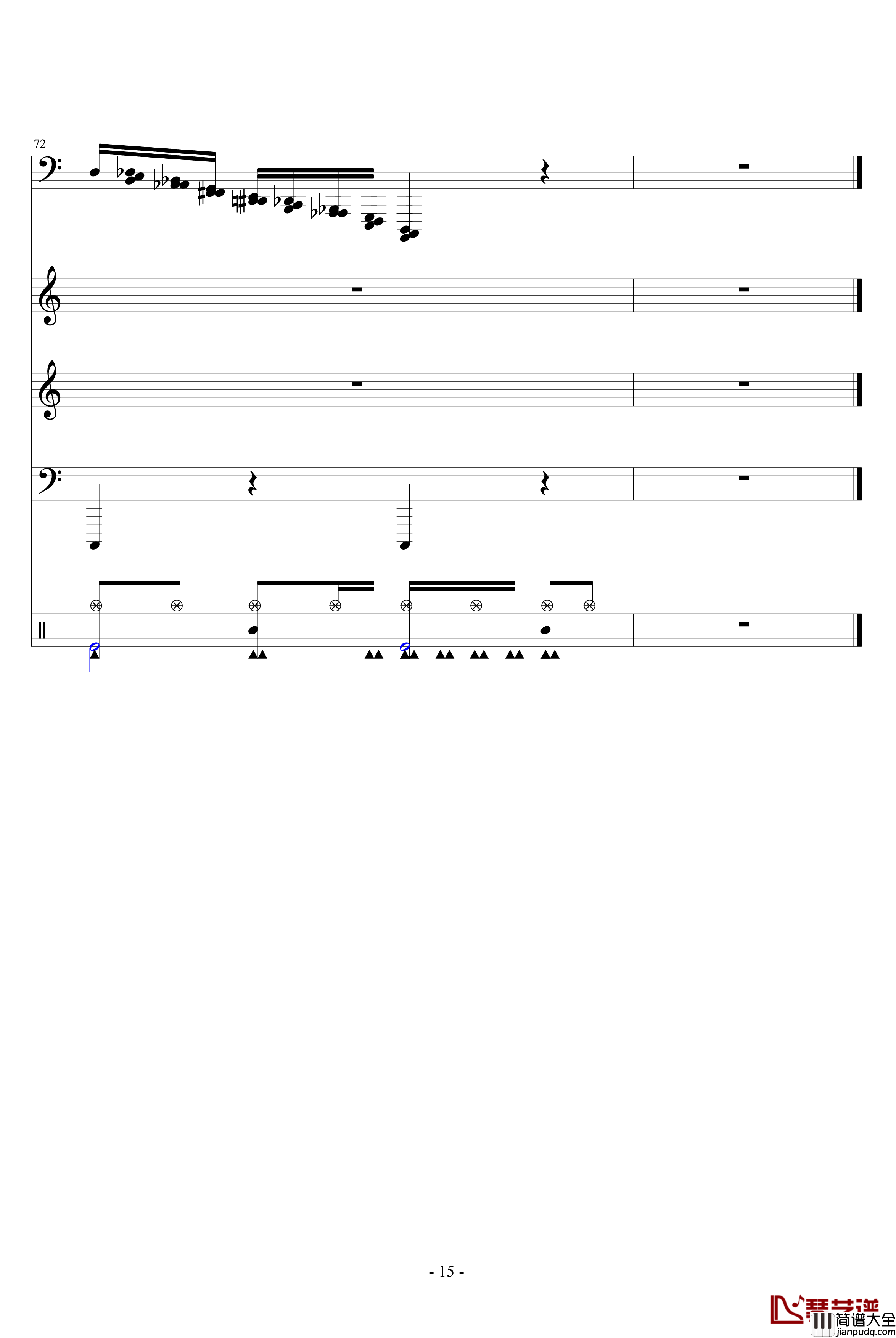 马力医生钢琴谱_超牛的总谱_游戏_FC