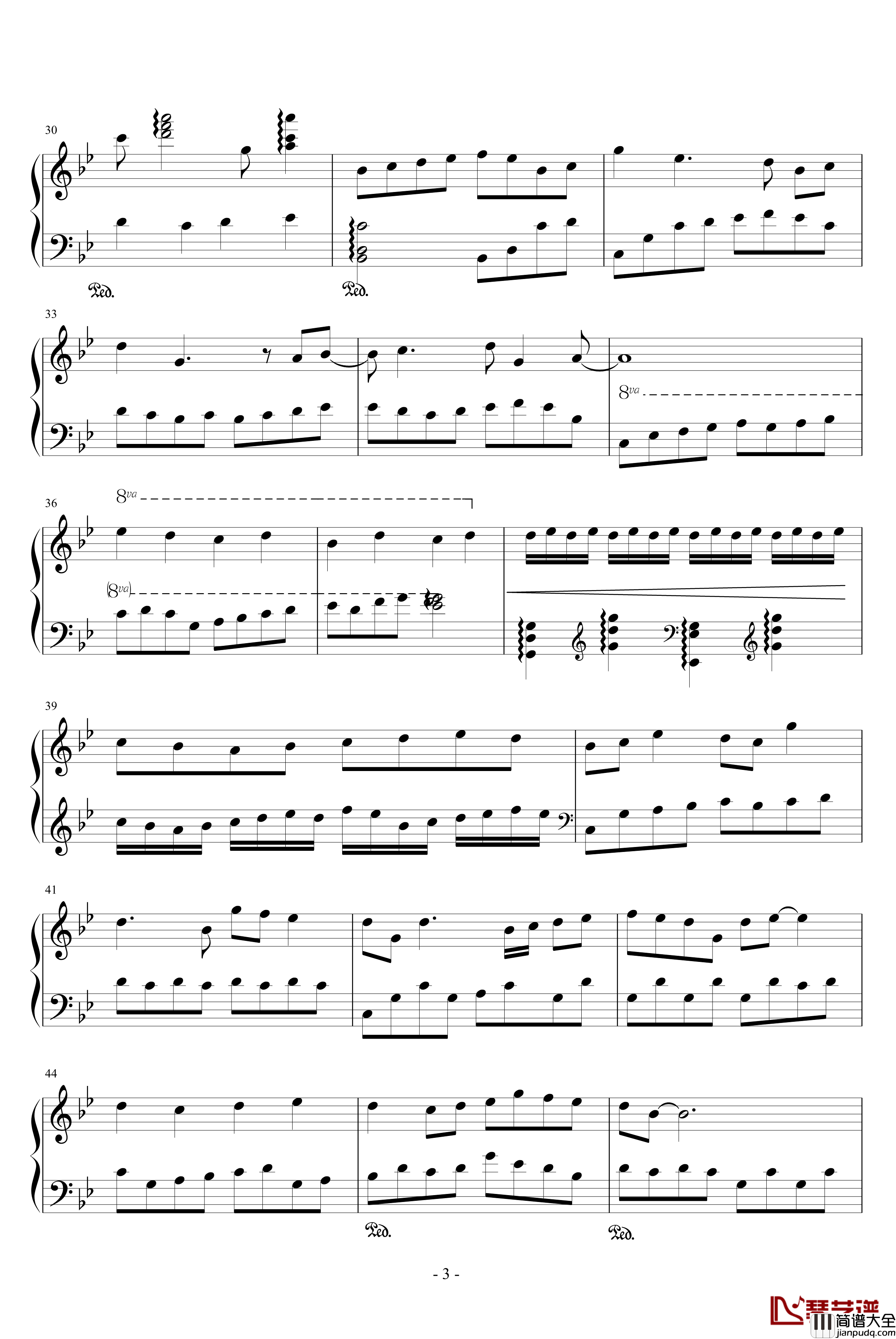 The_Mouth_of_Spring钢琴谱_竹昔