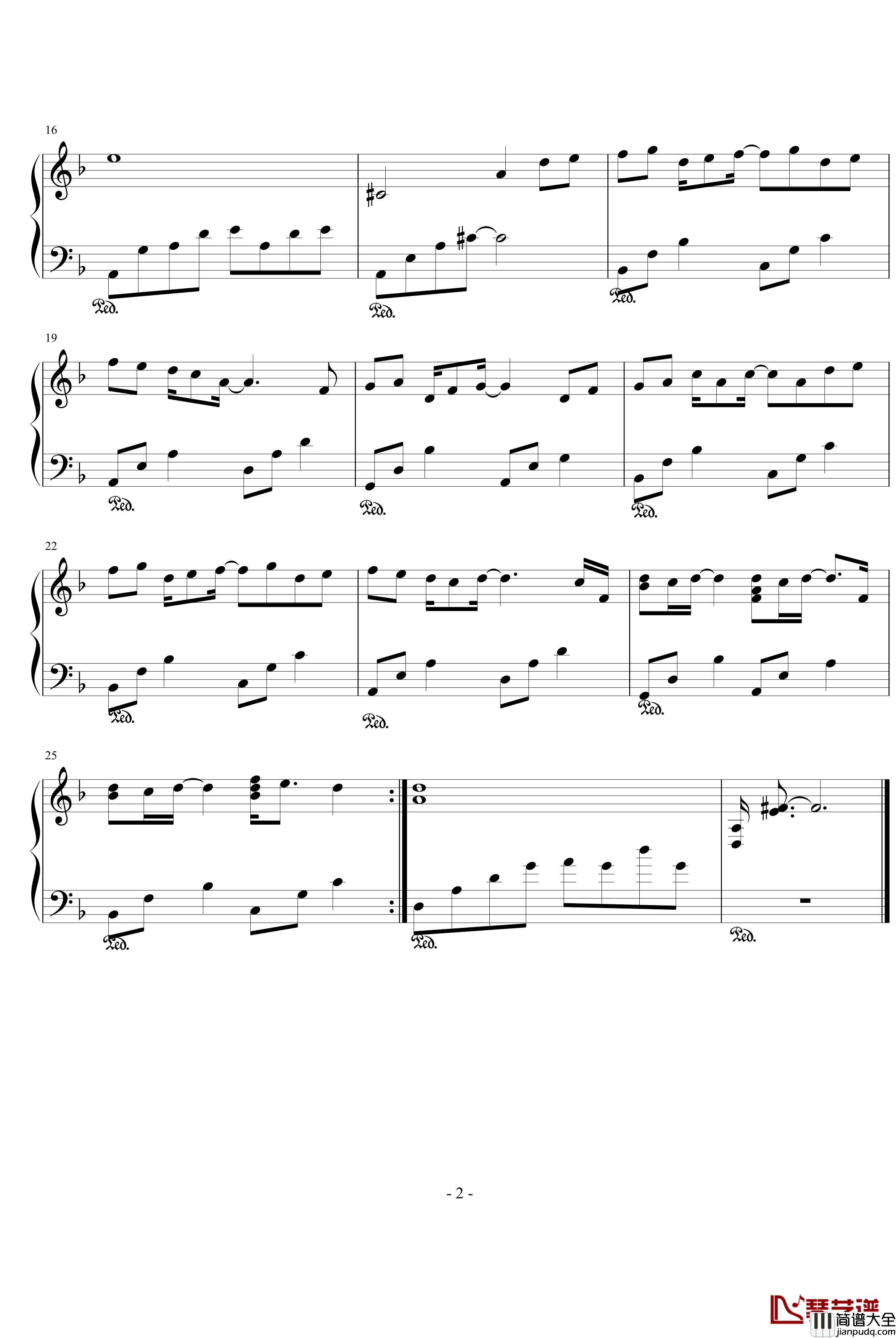 the_biggest_dreamer钢琴谱_数码宝贝_动漫影视