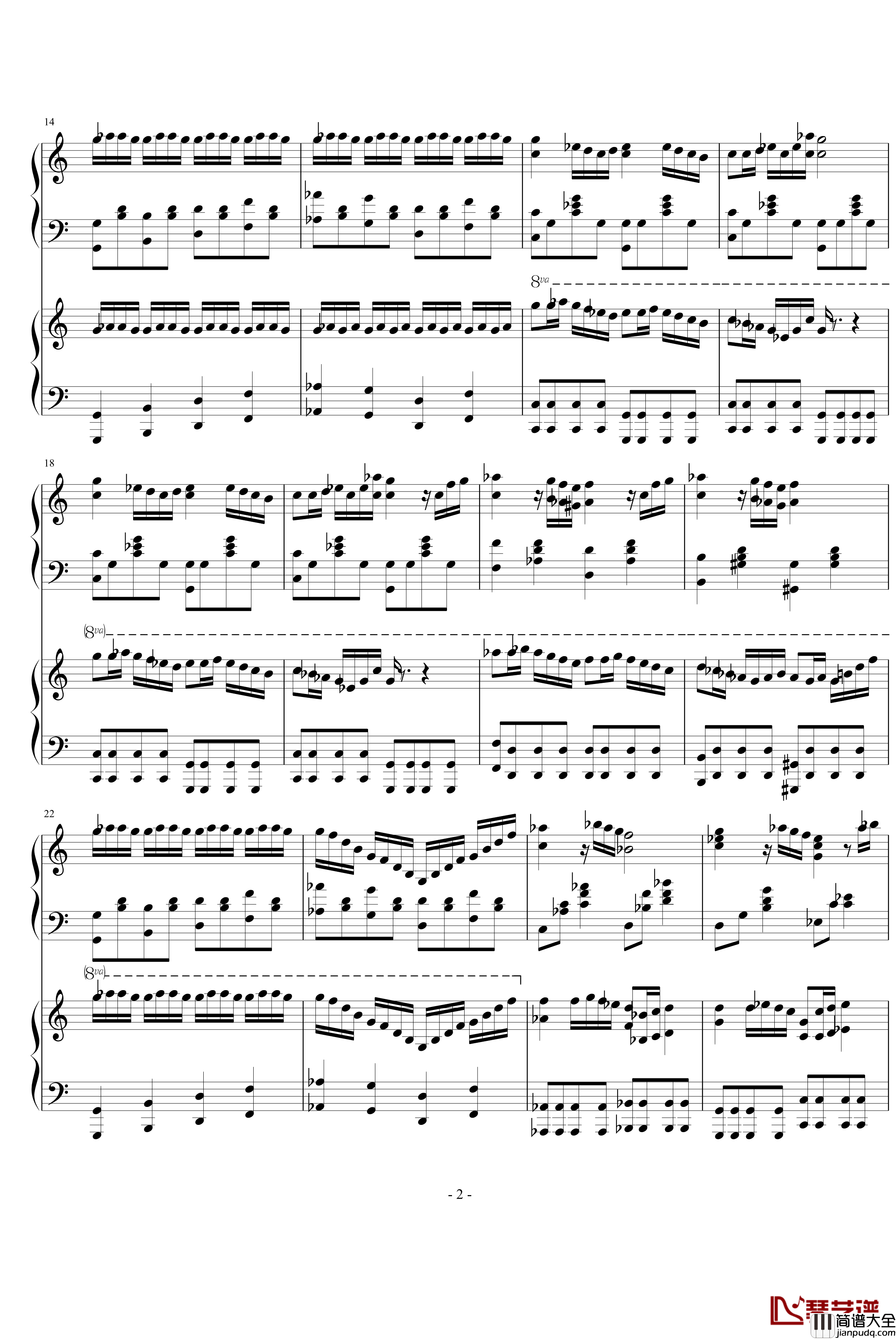 Fuego钢琴谱_aqtq314