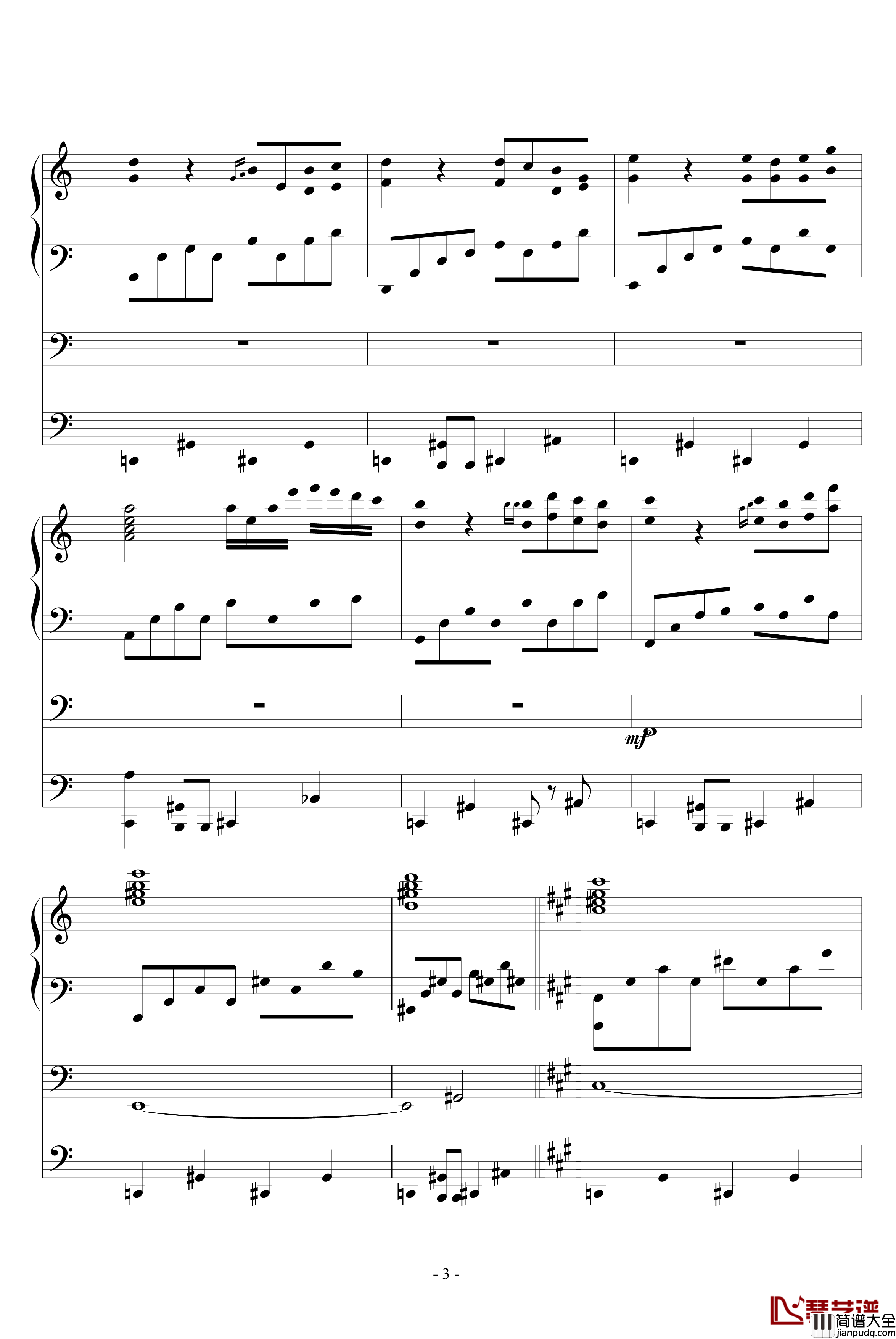 故乡月钢琴谱_ellocz