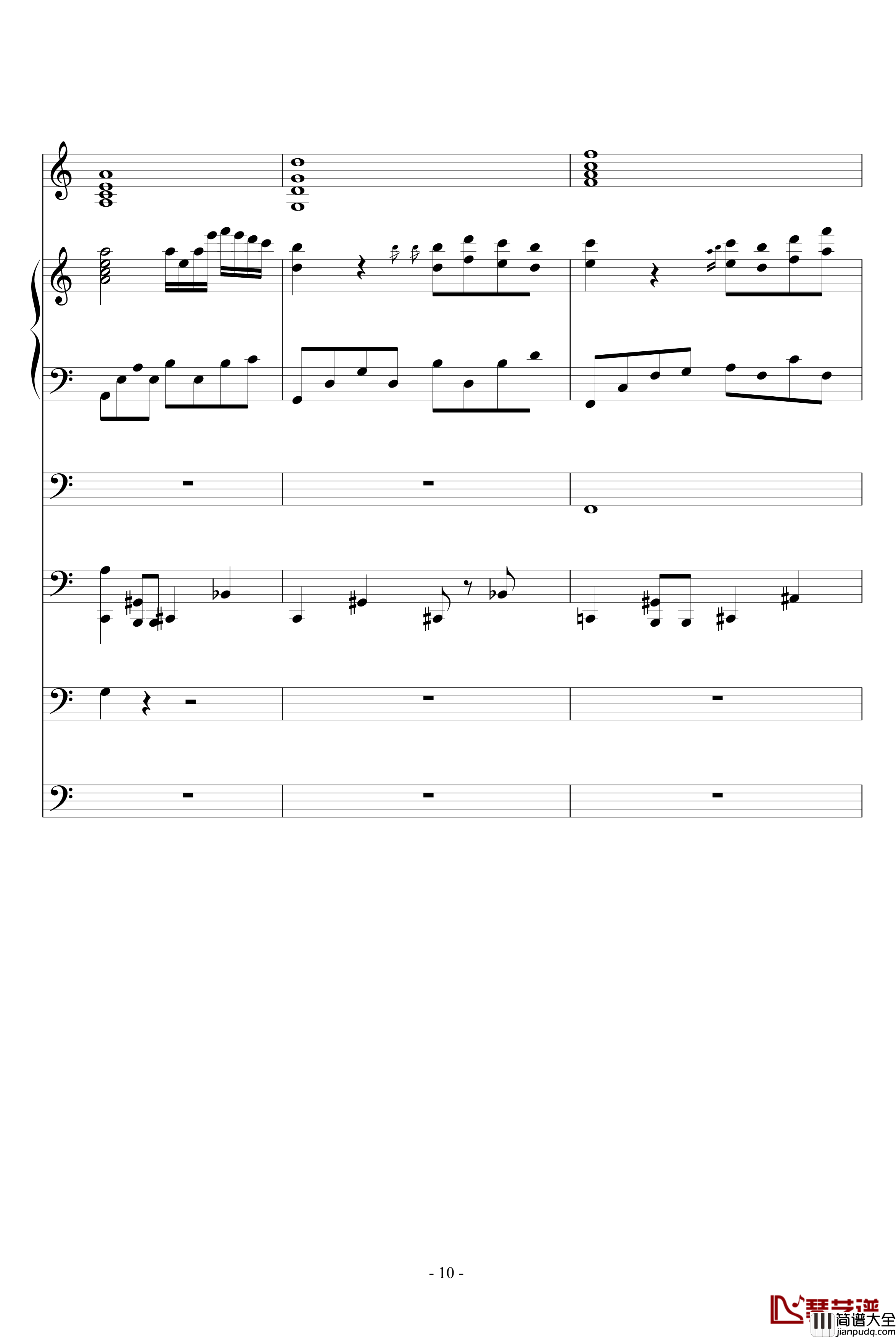 故乡月钢琴谱_ellocz