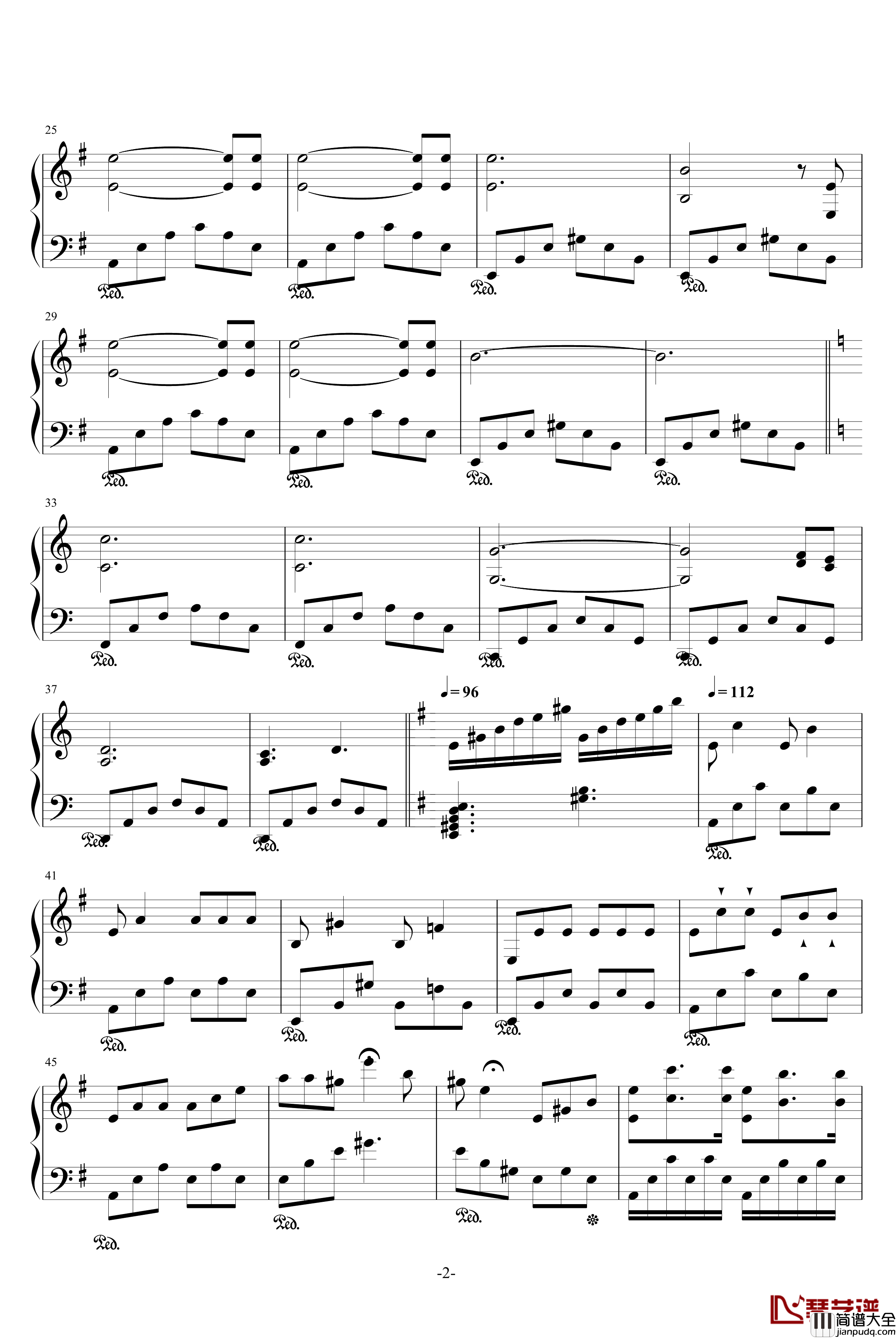 雨夜随笔钢琴谱_AlexLiu