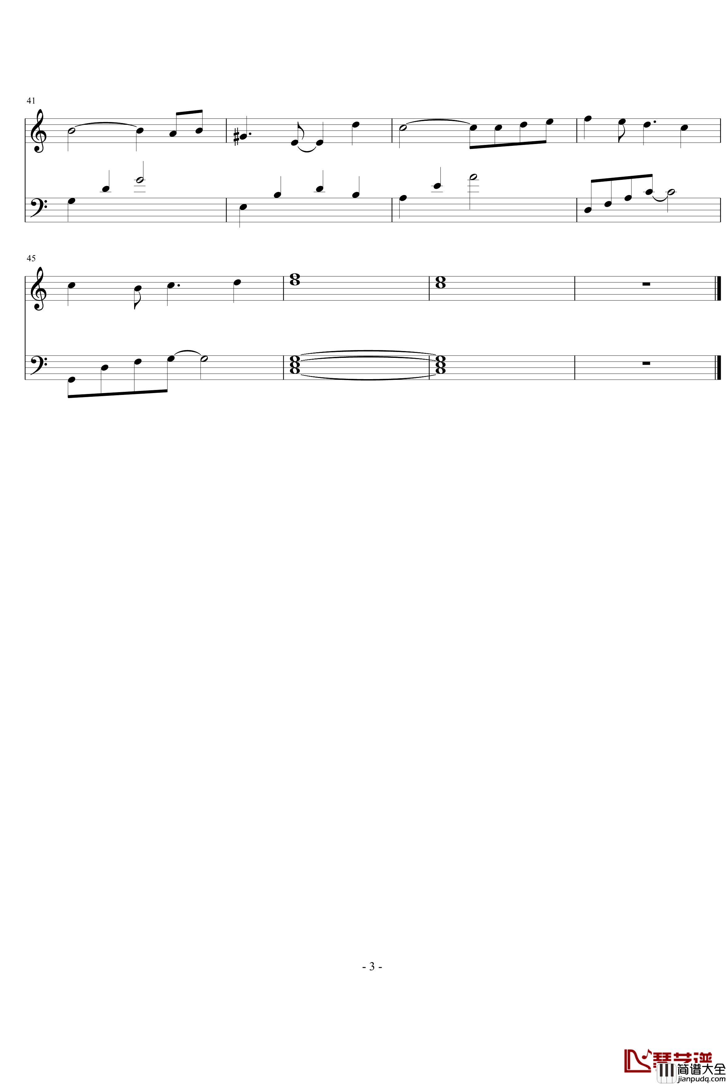 清新夏日钢琴谱_菲菲