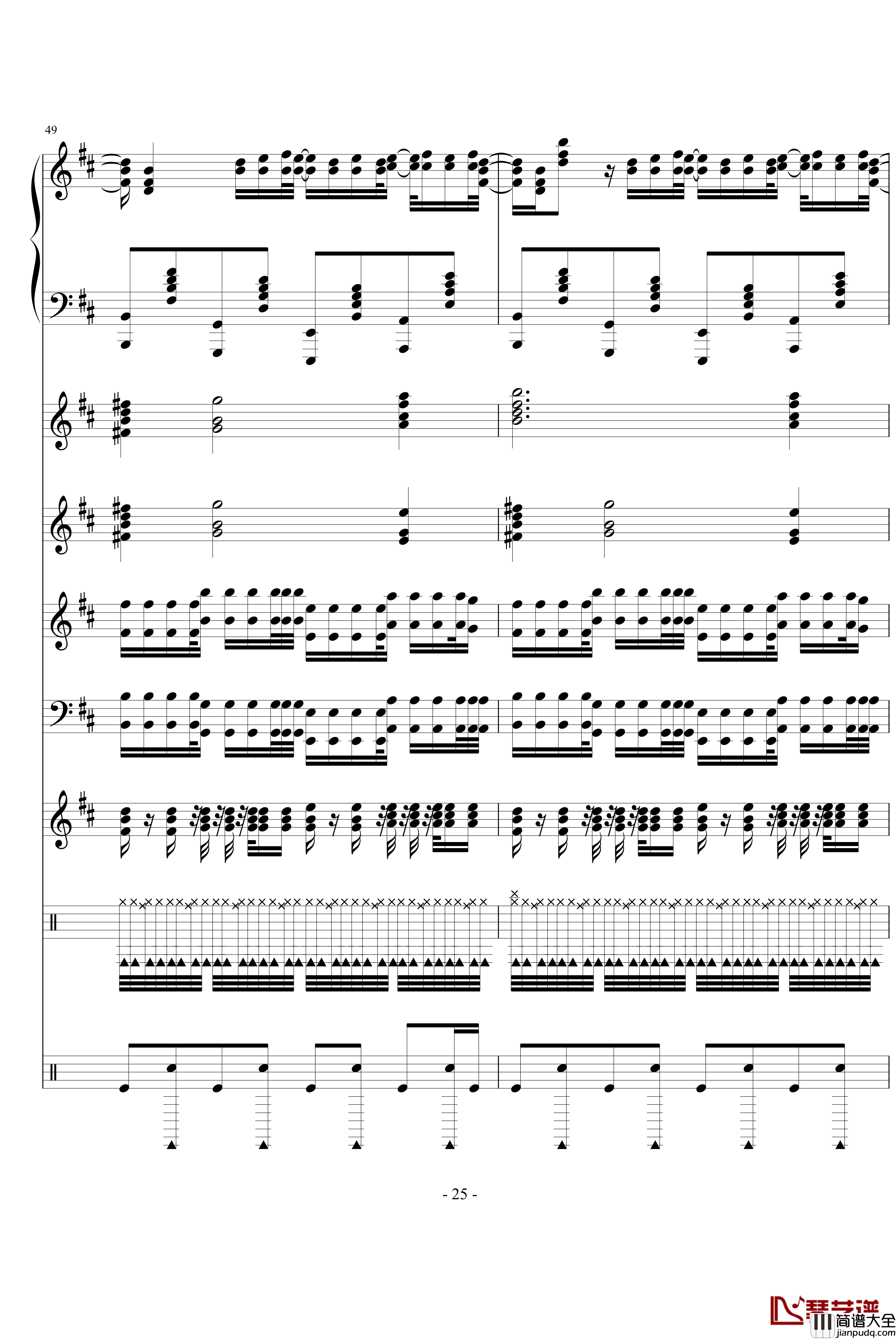 Moi_Lolita钢琴谱_钢琴混音版总谱_Alizee