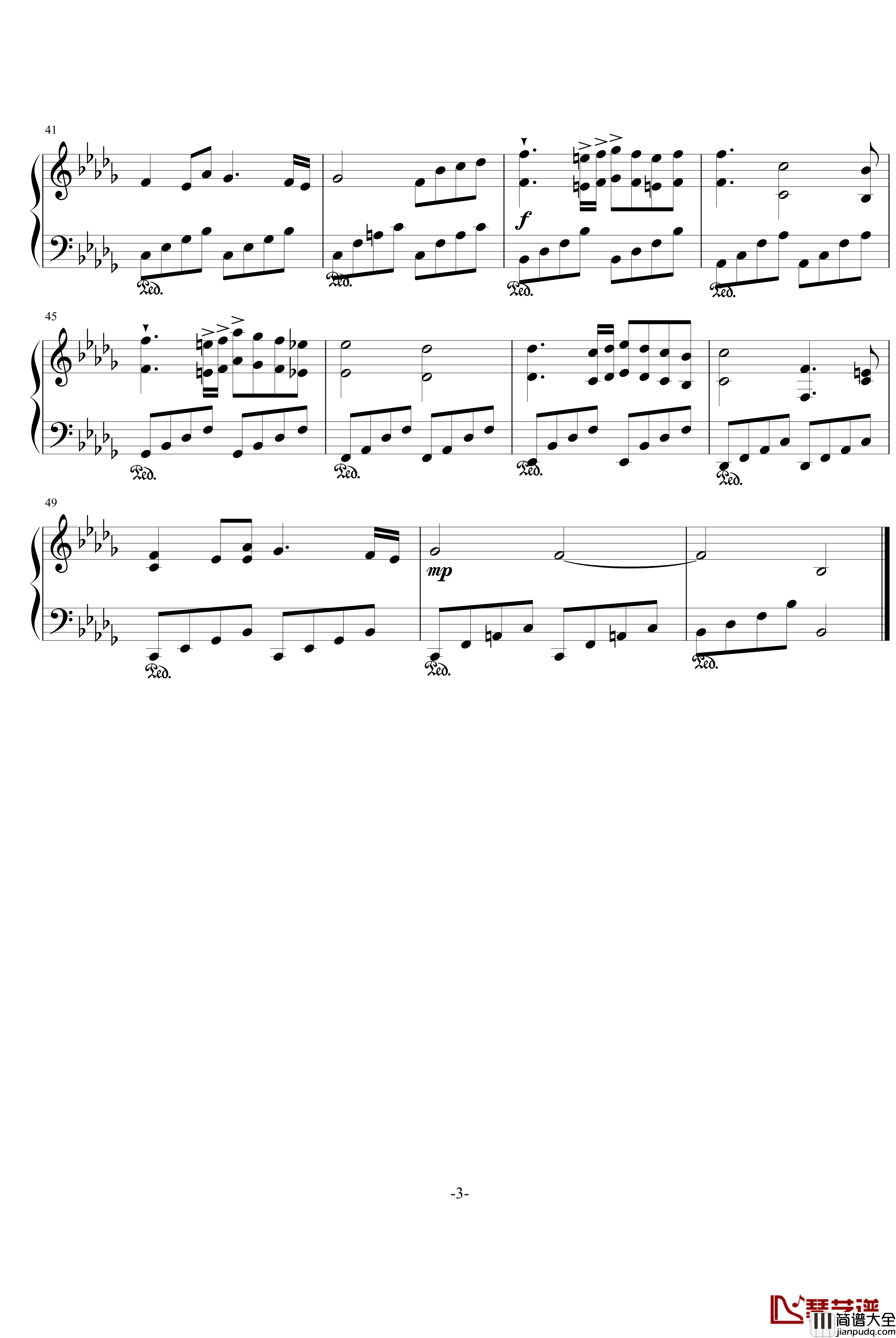 Dance_to_the_Death钢琴谱_AlexLiu扒谱+改编_下村阳子