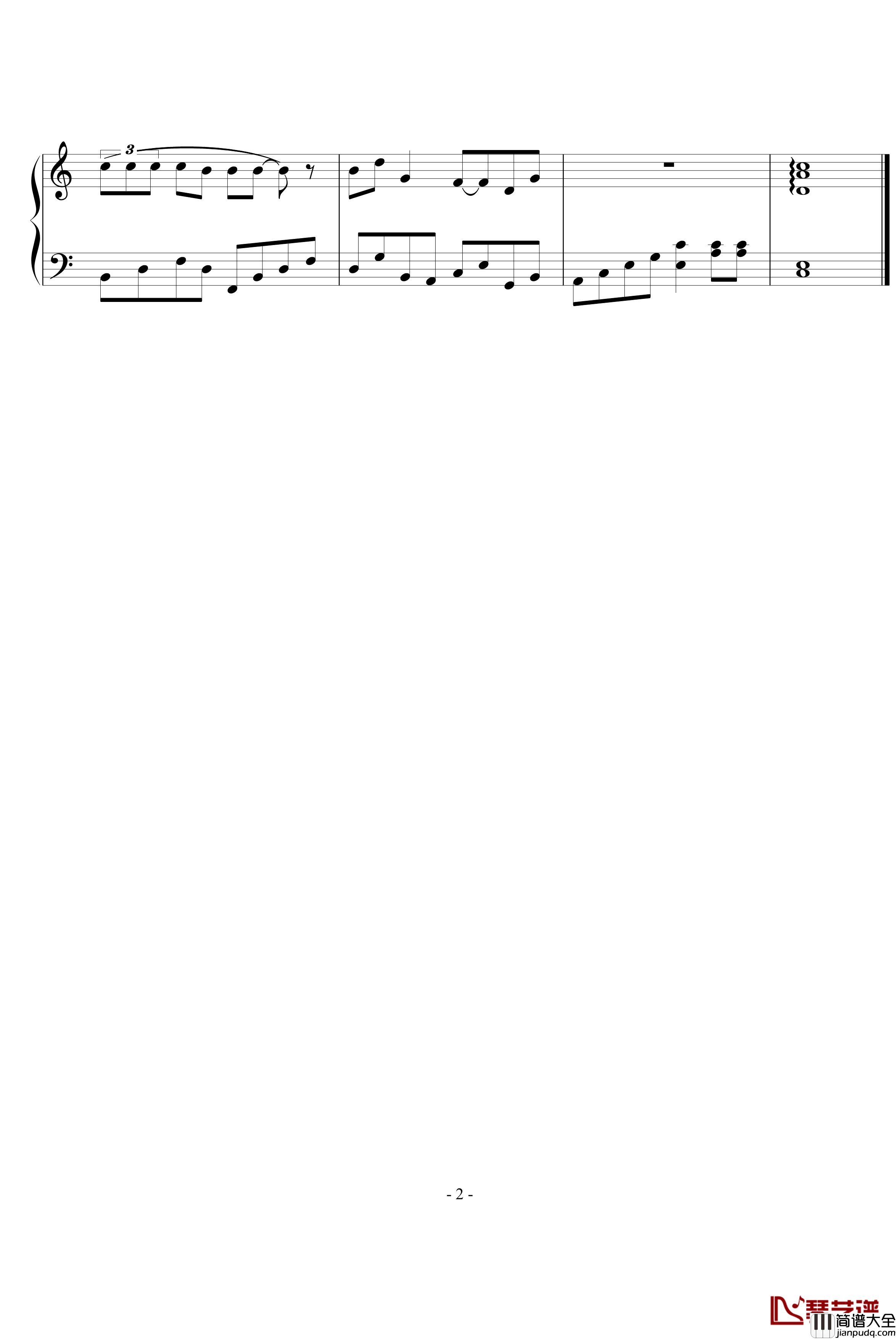 伤の夏钢琴谱_枫之馥