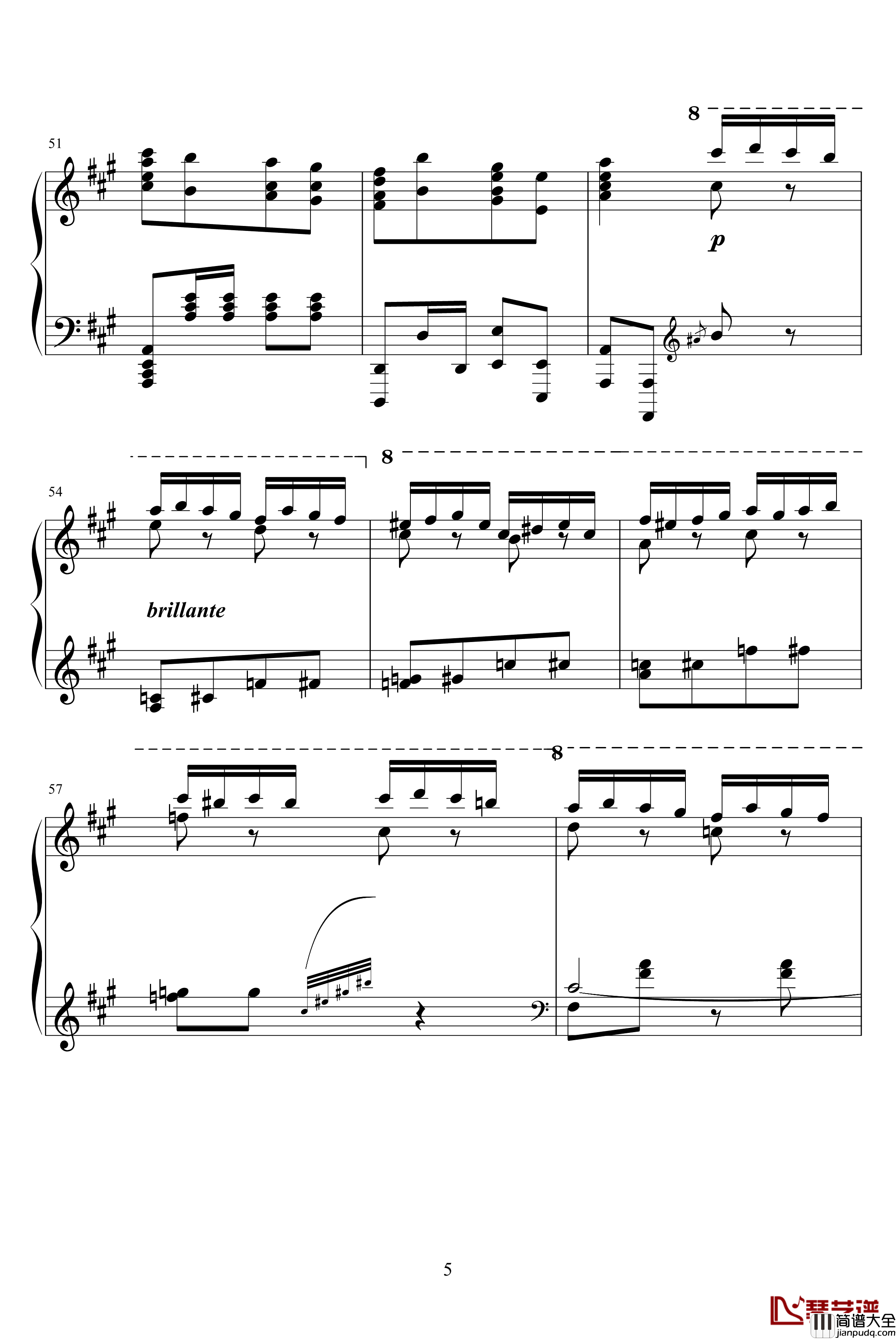 土耳其进行曲钢琴谱_莫扎特_瓦洛多斯改编莫扎特