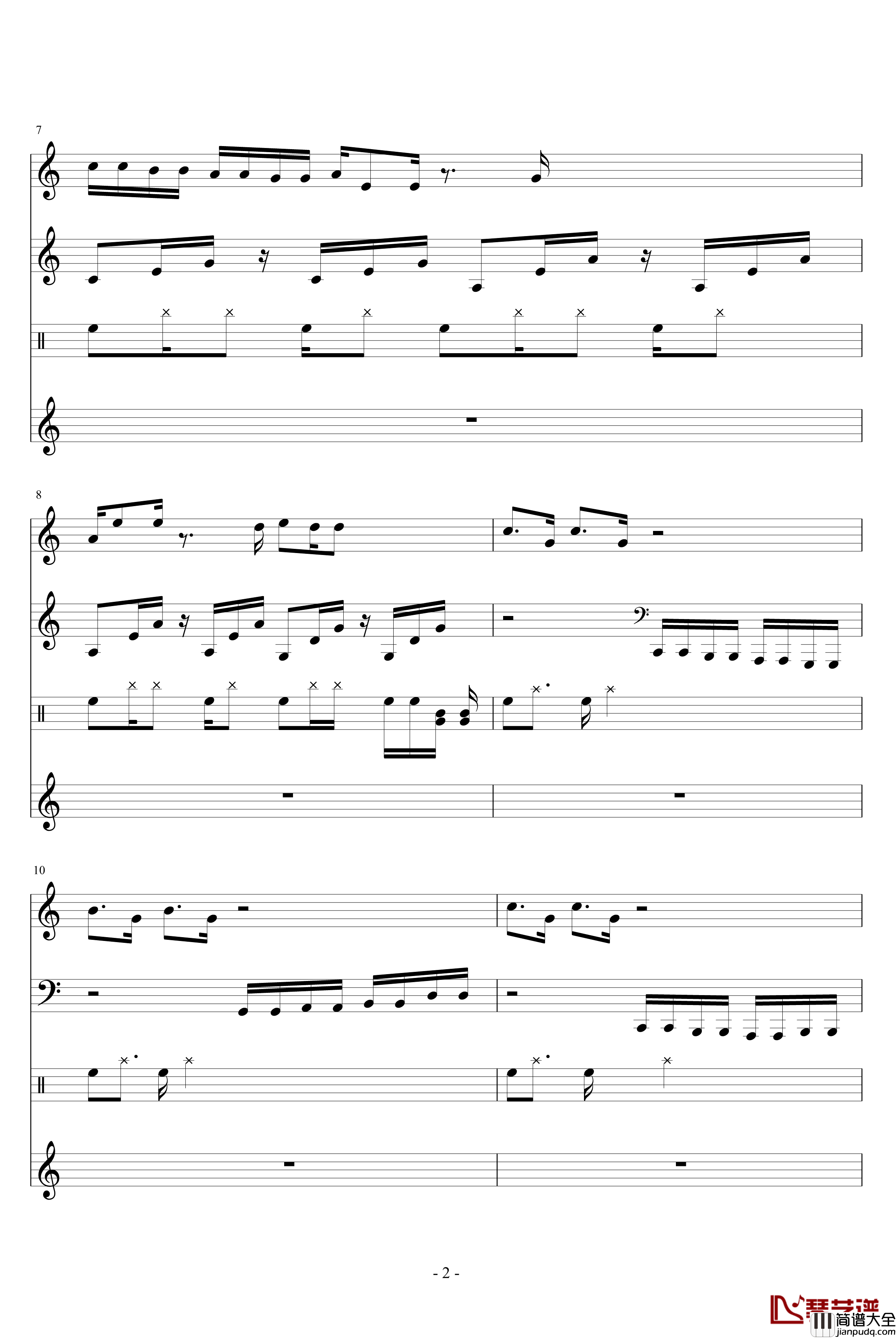 哈哈颂钢琴谱_东方神起