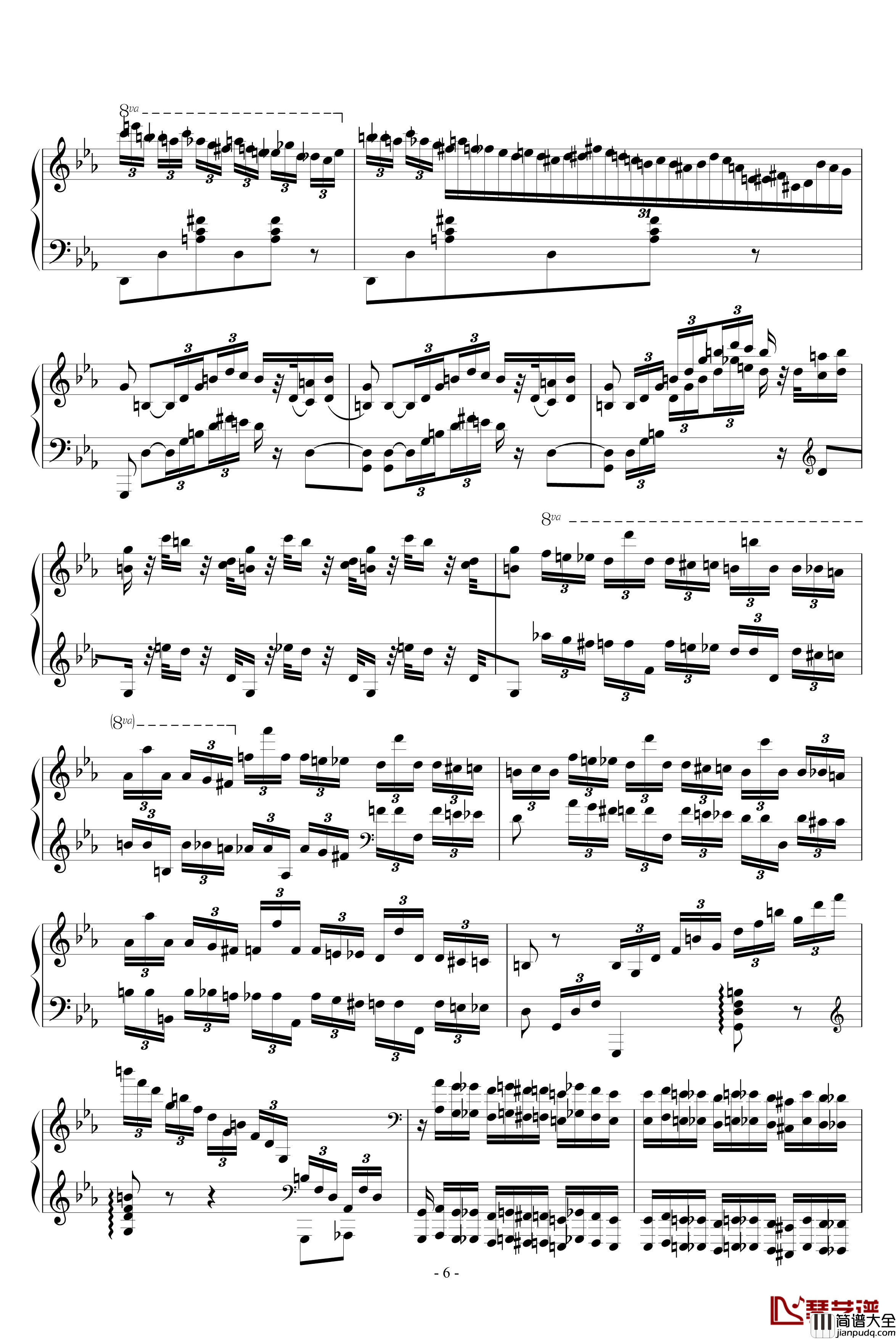 肖邦大波兰舞曲opus22钢琴谱_肖邦_chopin