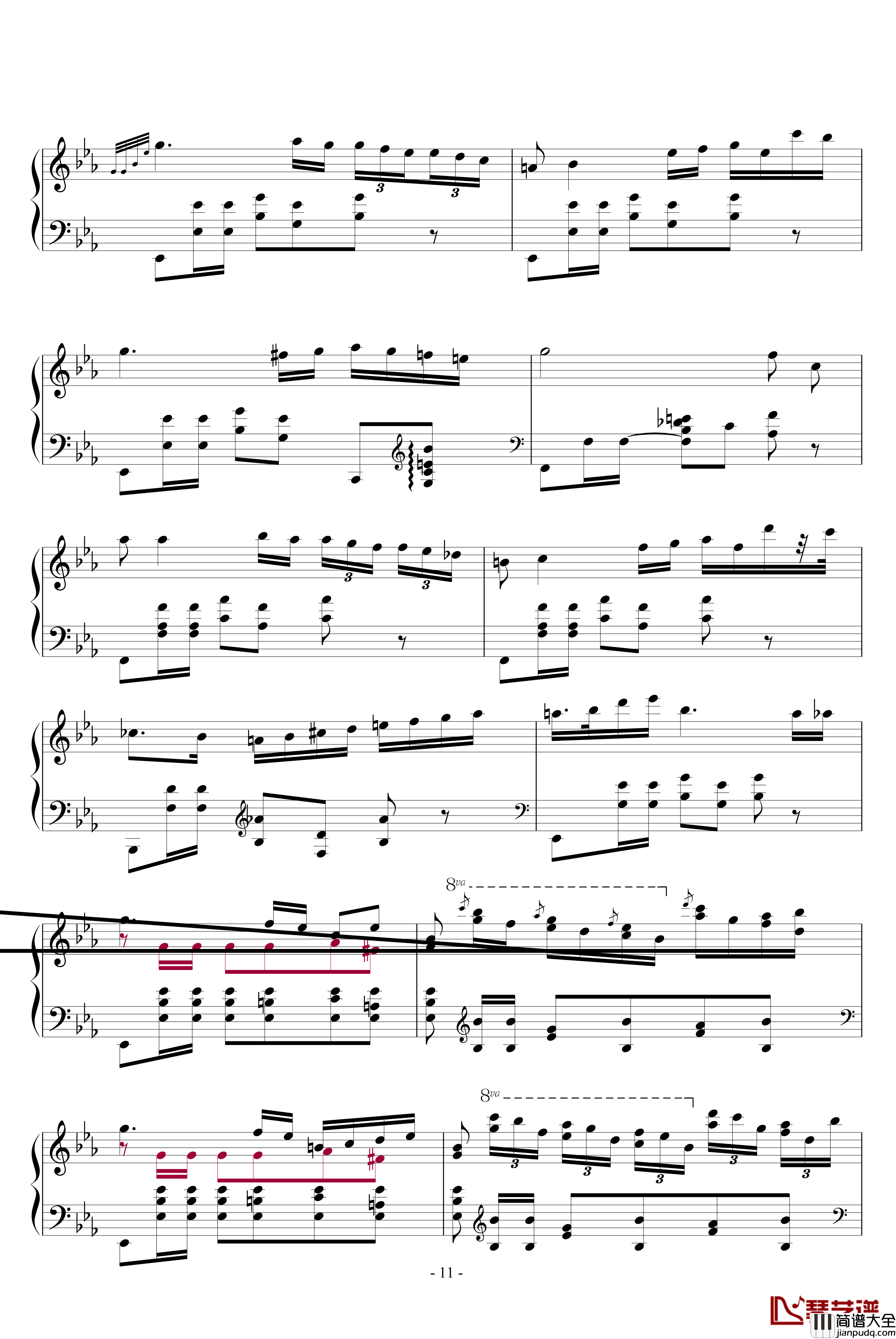 肖邦大波兰舞曲opus22钢琴谱_肖邦_chopin