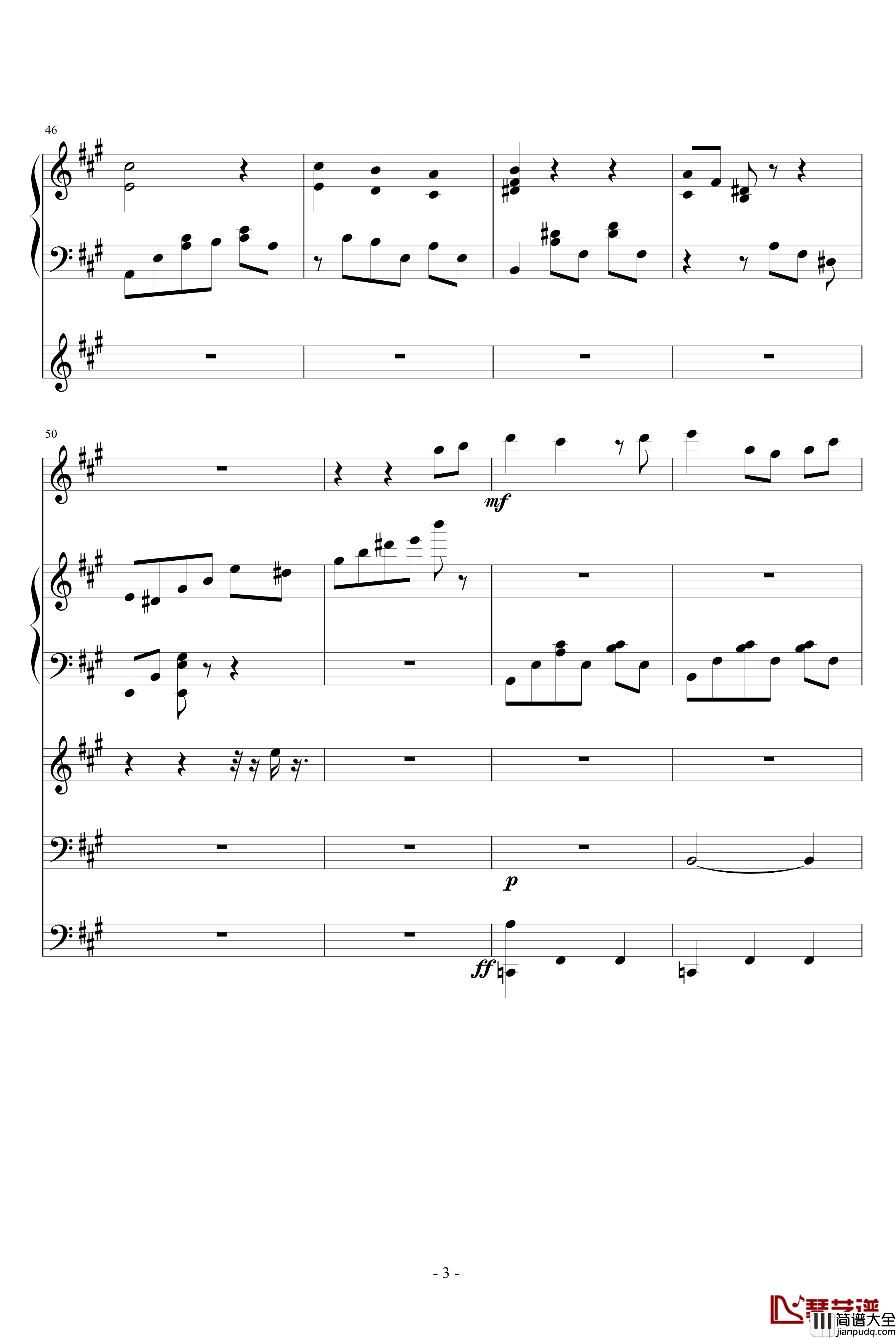 夜洛第六首圆舞曲蝴蝶姬钢琴谱_To_WY_ellocz