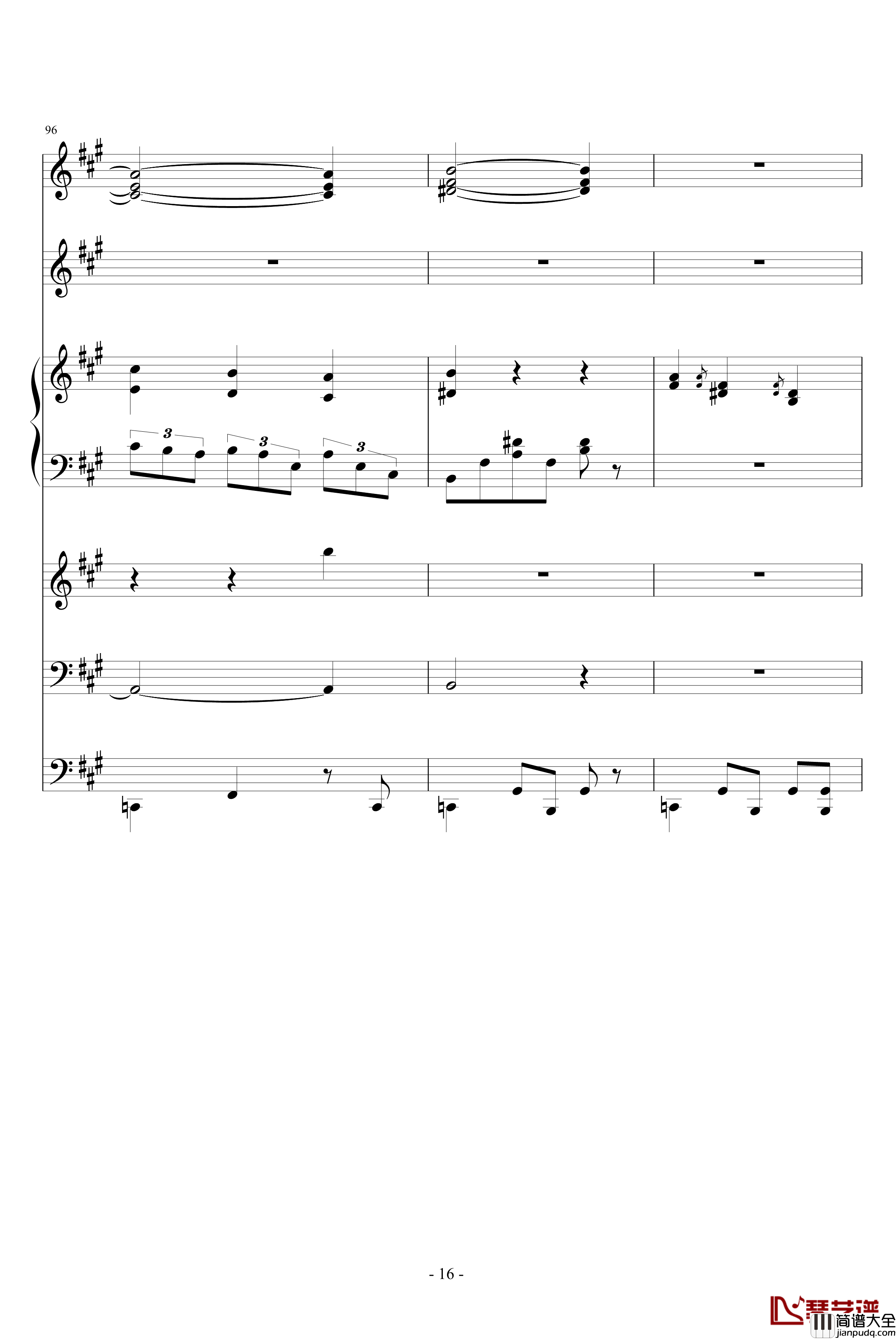 夜洛第六首圆舞曲蝴蝶姬钢琴谱_To_WY_ellocz