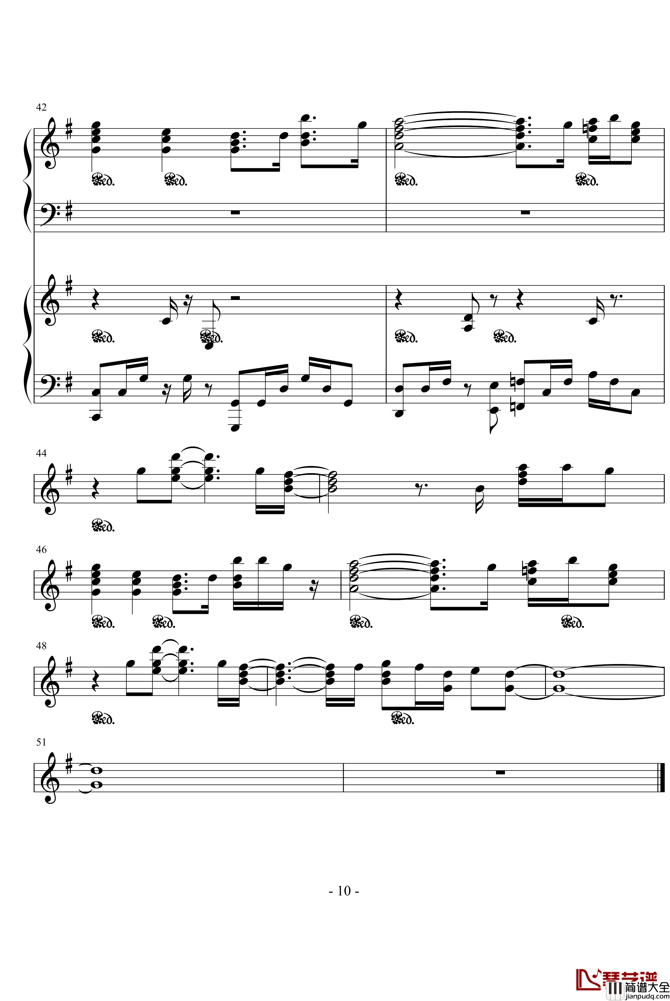 cry_ill_be_your_home钢琴谱_鬼泣_游戏