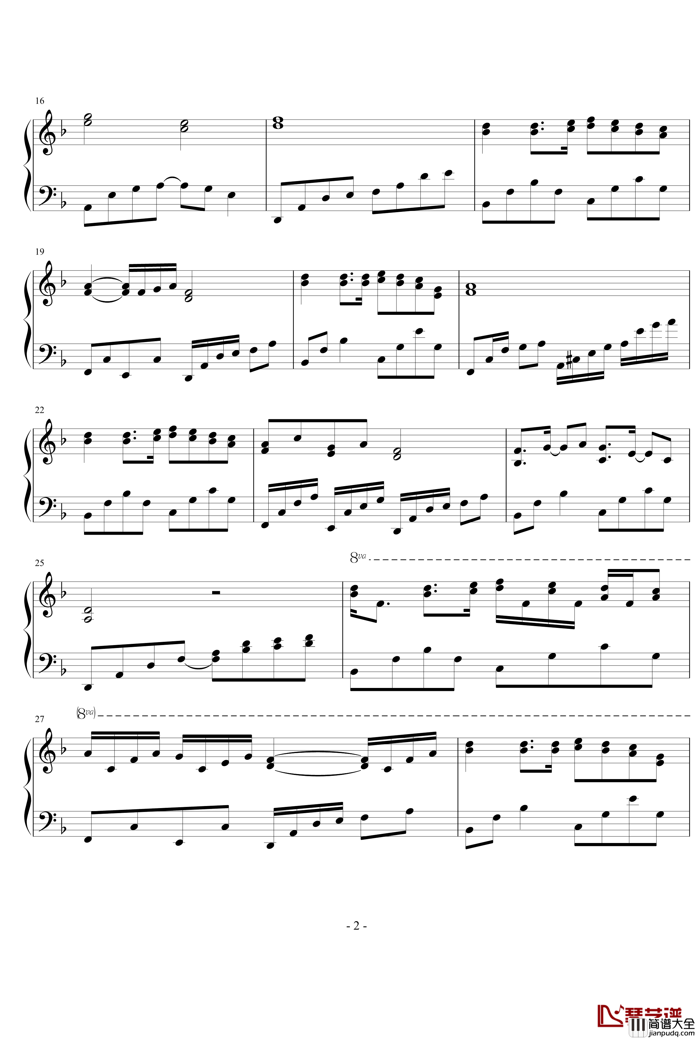 Comfort钢琴谱_2_文武贝