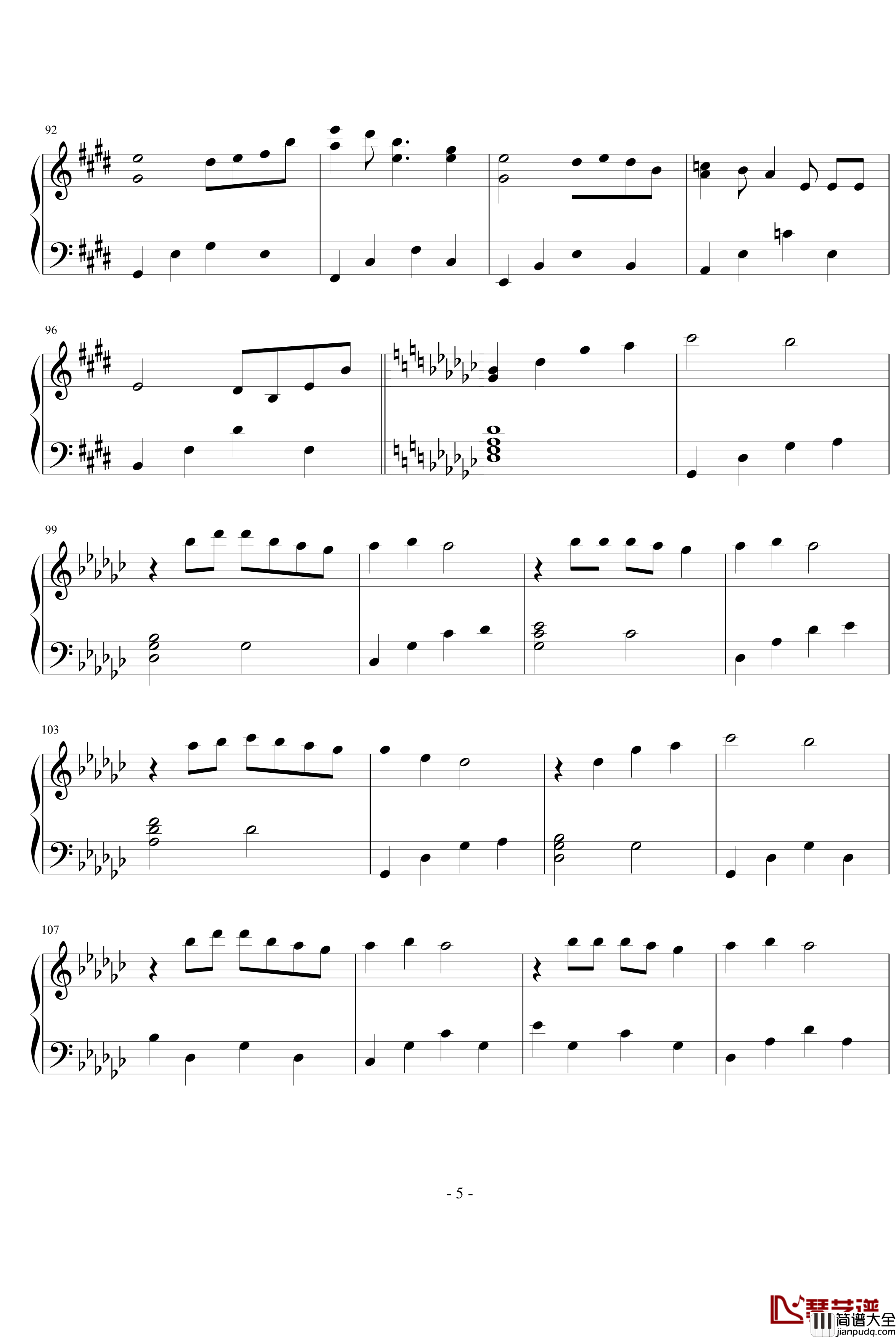 You_Are_My_Best_Friend钢琴谱_Hotcha