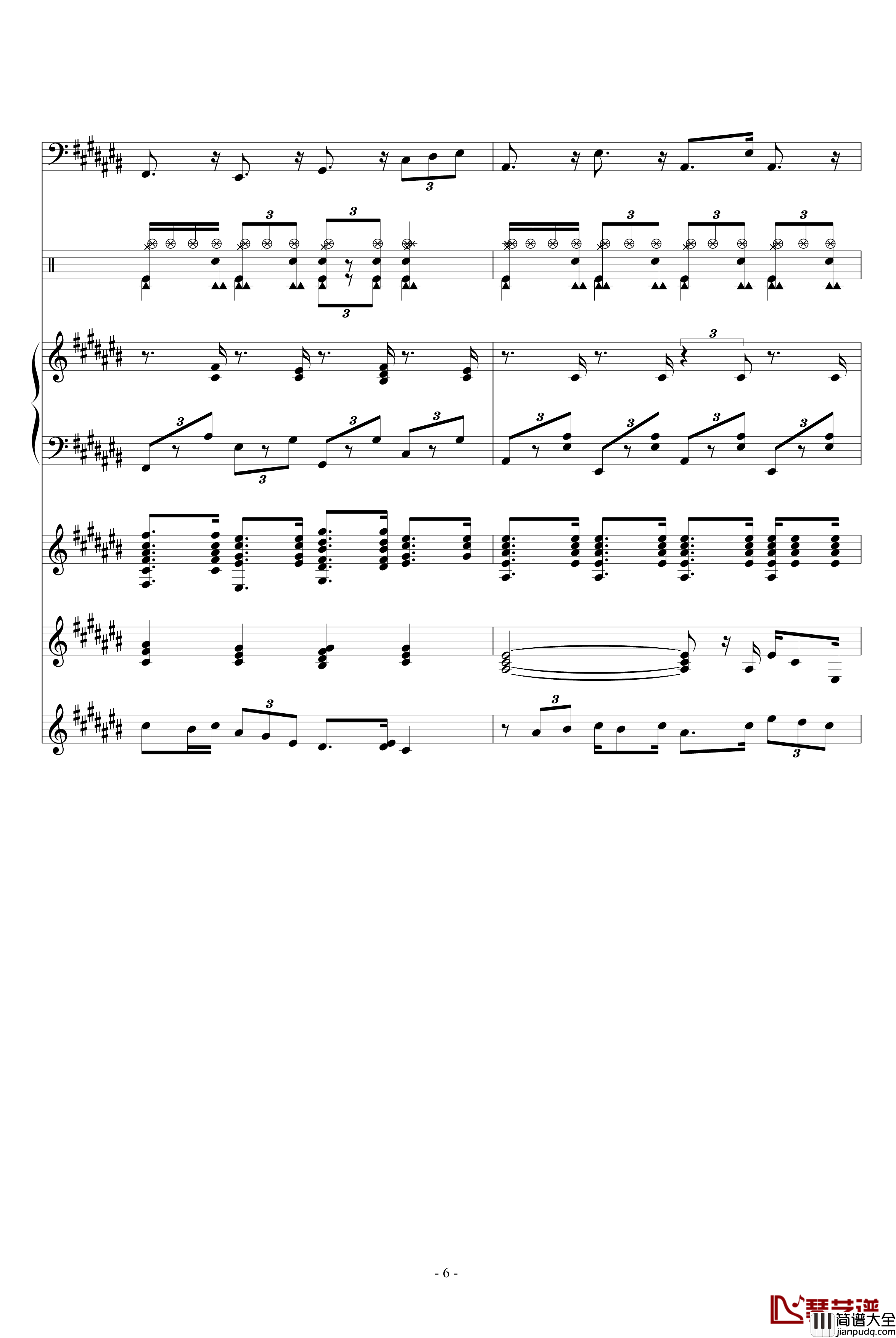 小插曲_陈宇喆_钢琴谱