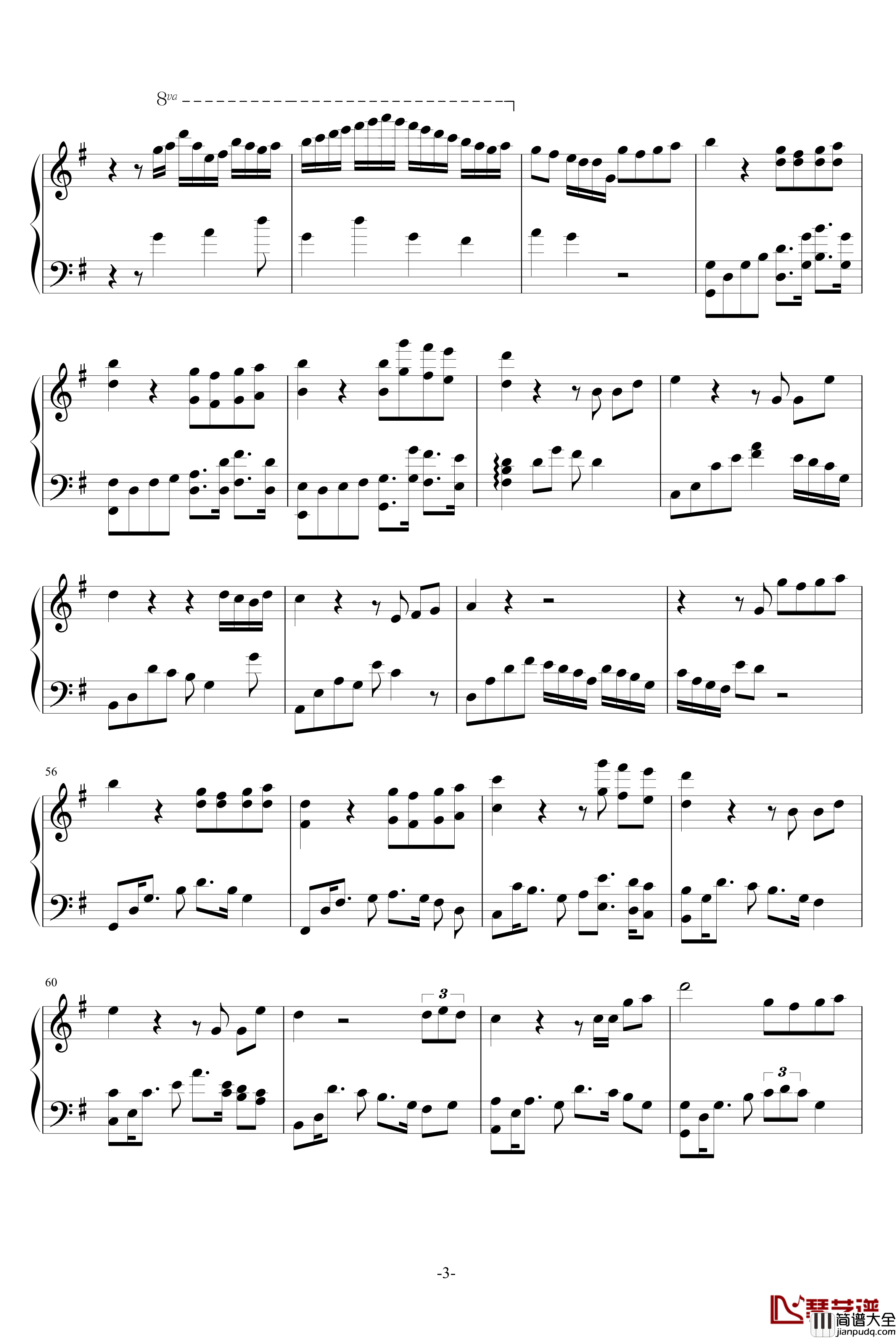 我想告诉你钢琴谱_Jean