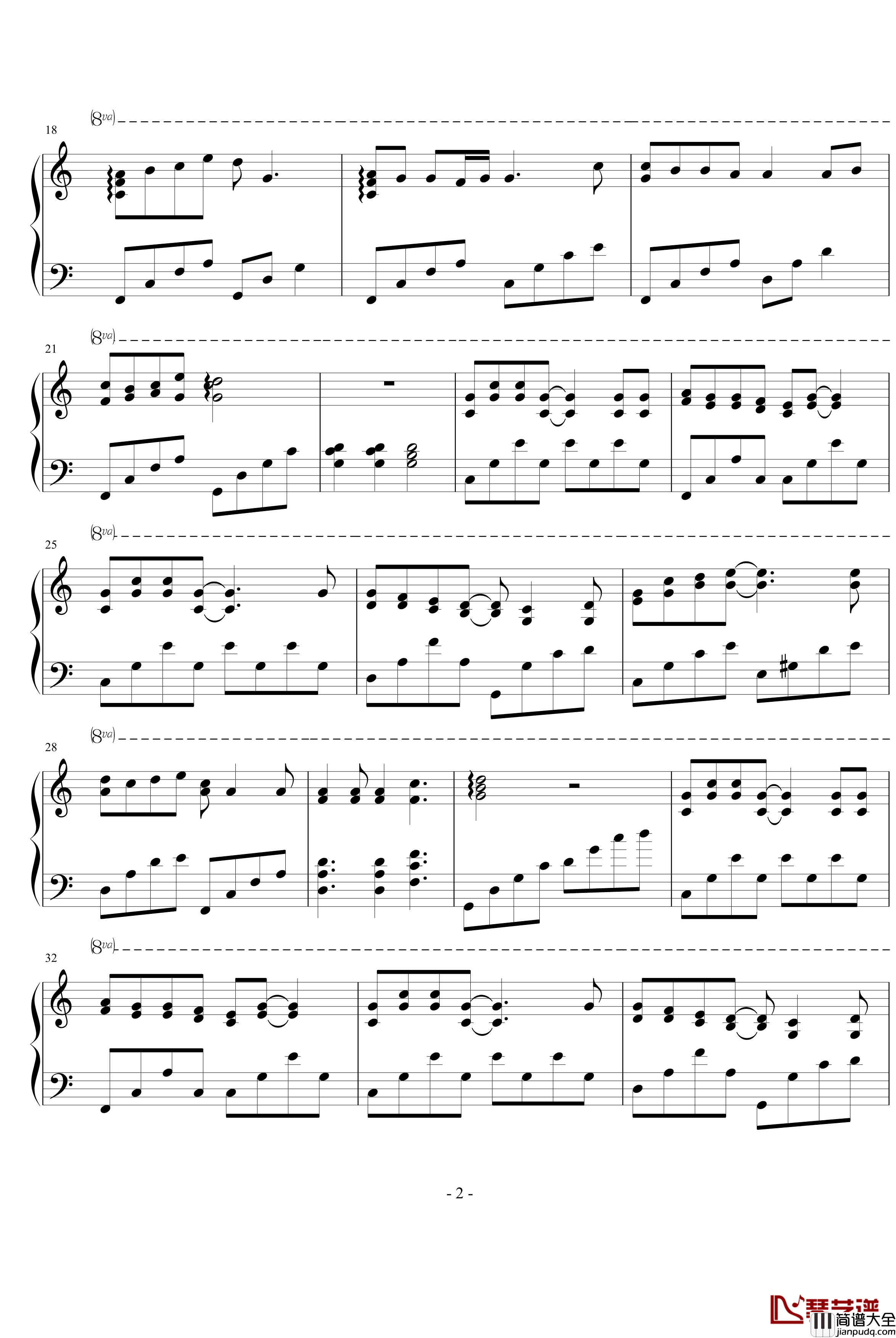 重回校园钢琴谱_文武贝