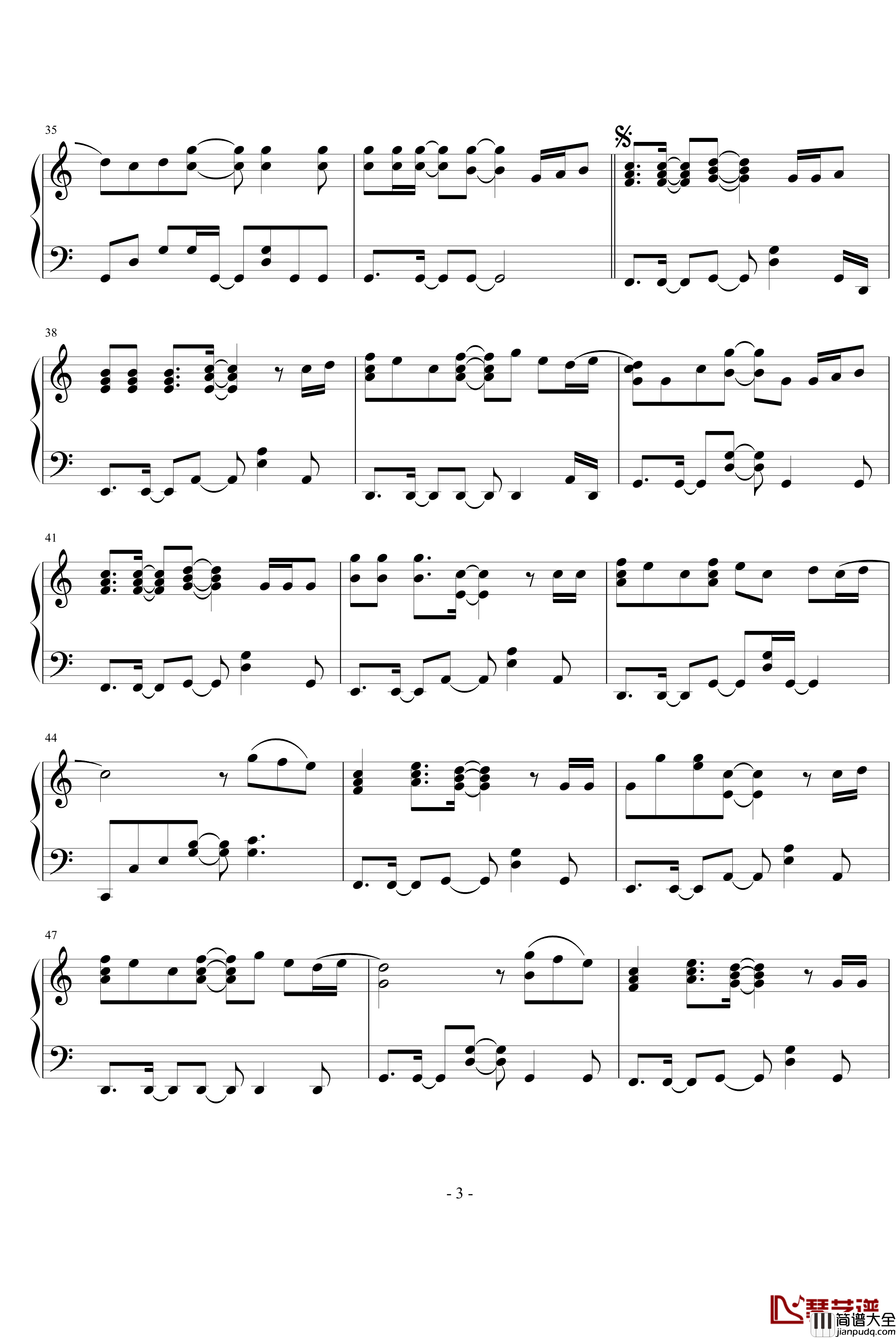 stand_by_me_韩日剧_钢琴谱