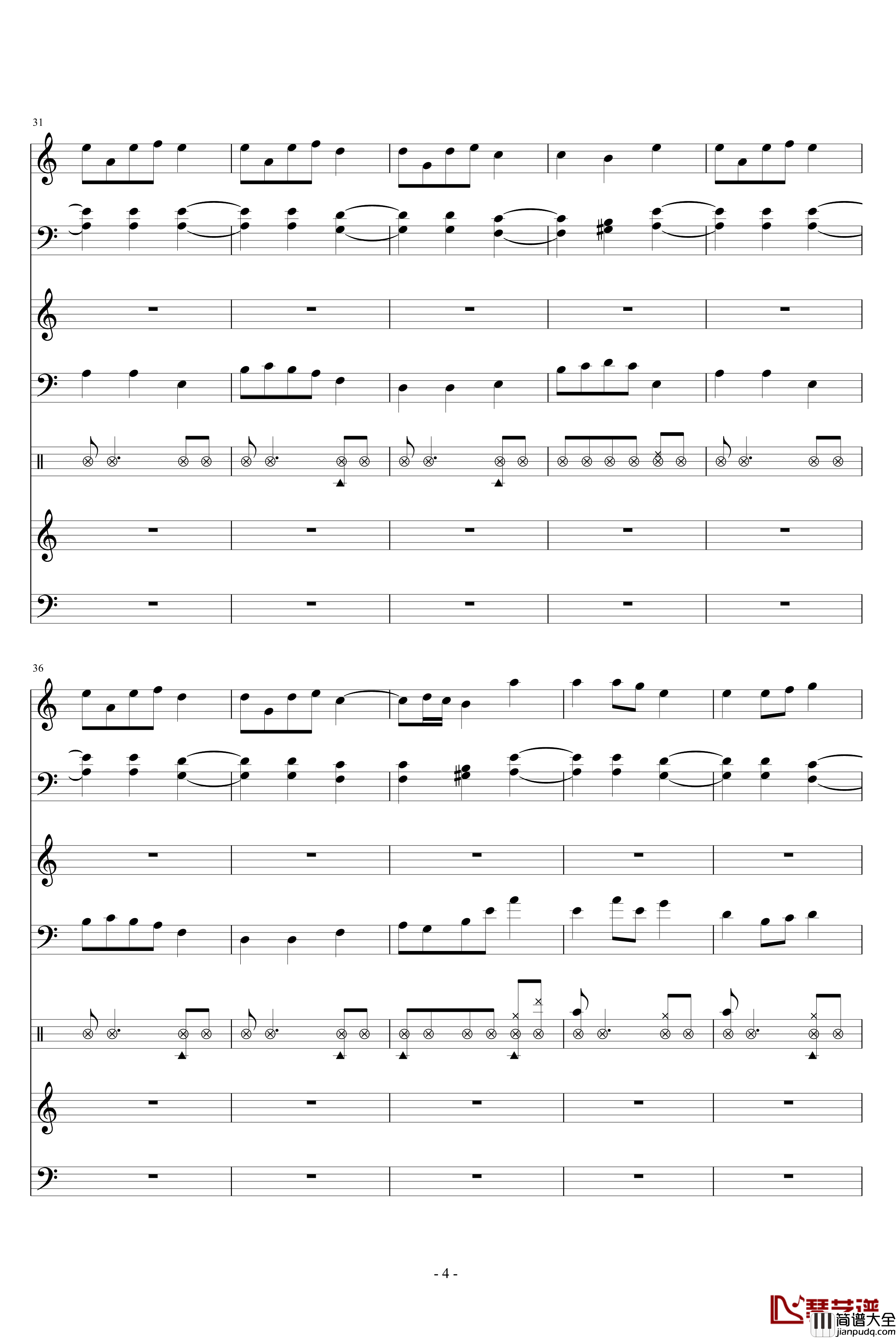 流云浣墨钢琴谱_又又徐