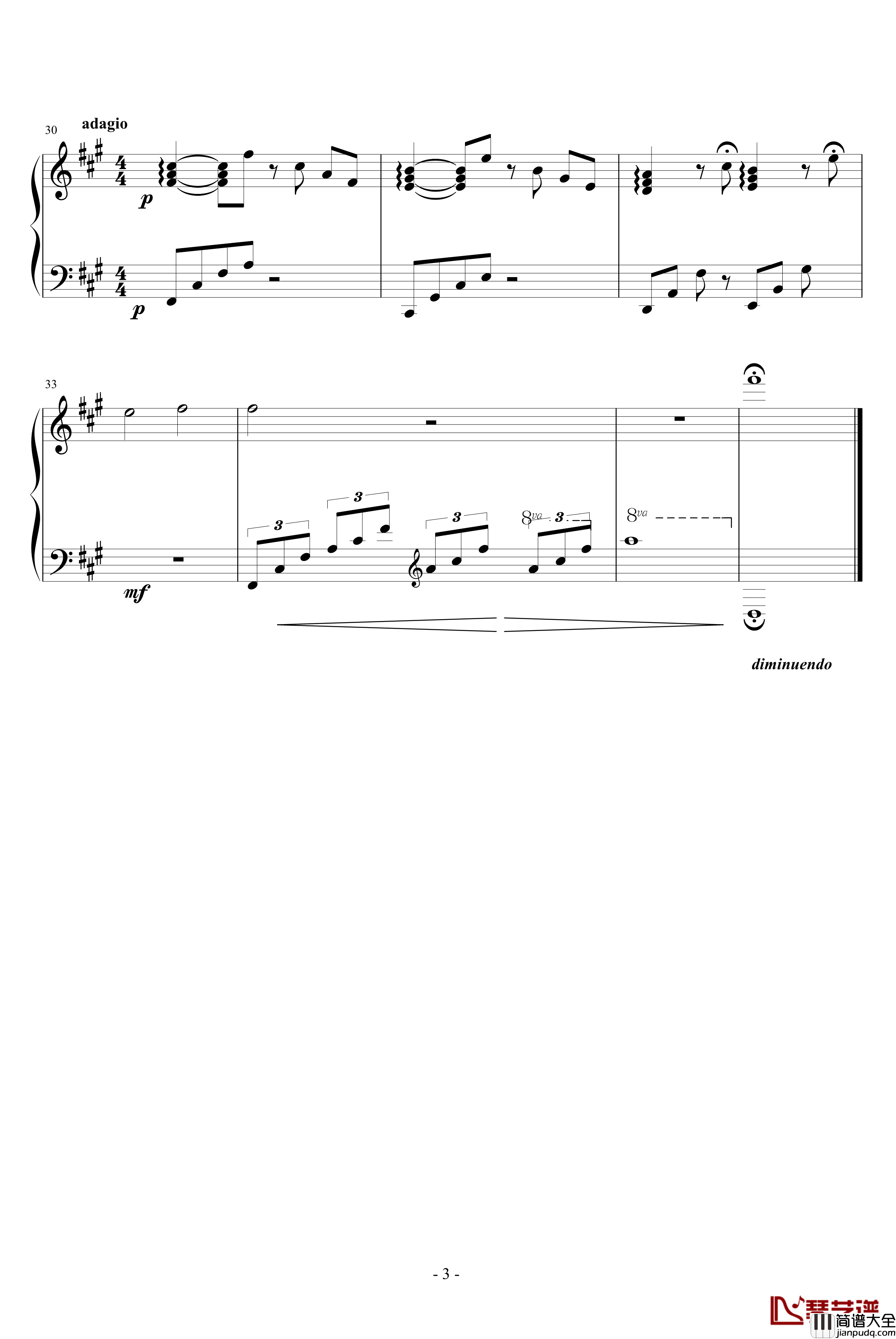 I_miss_you钢琴谱_徐炆涛