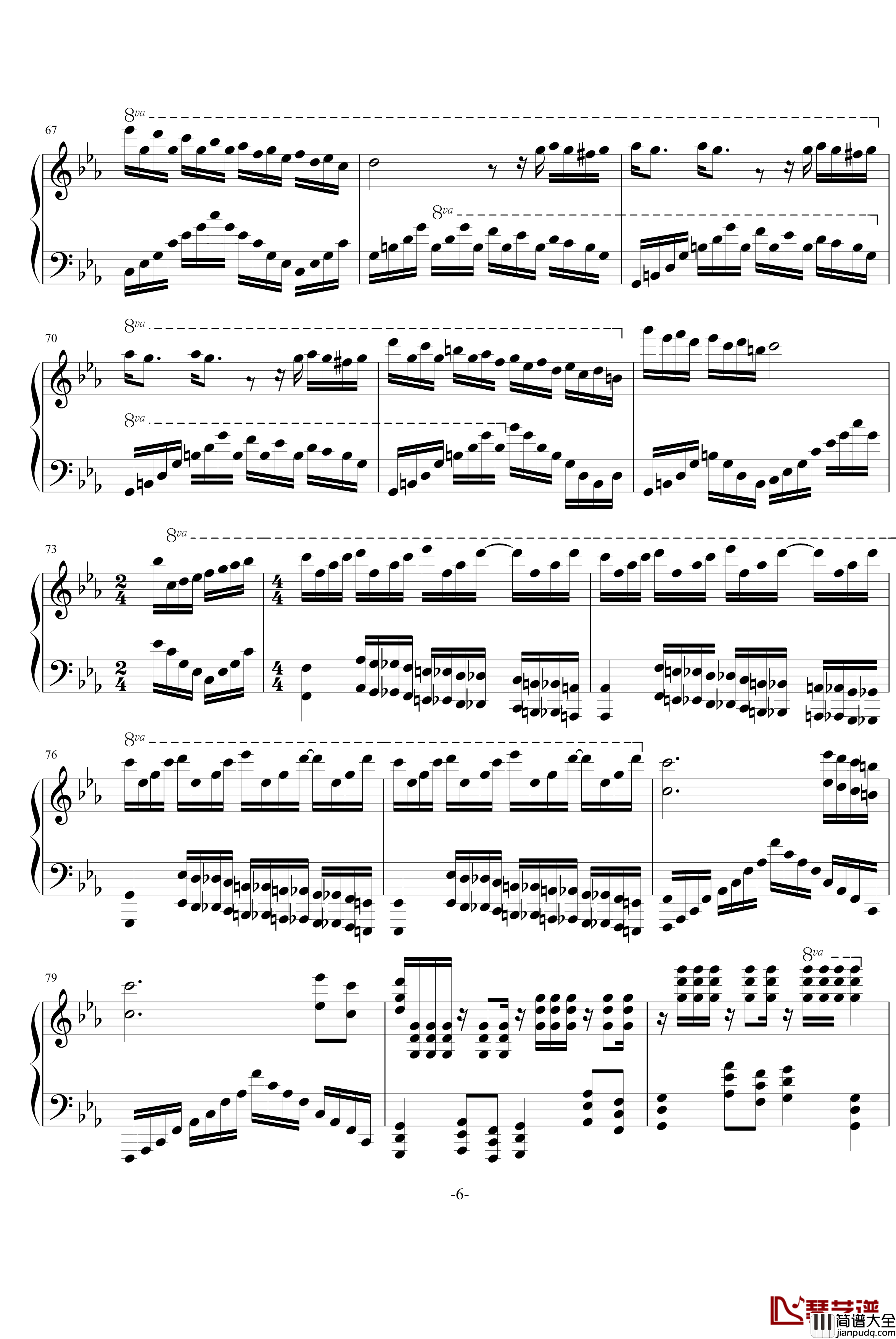 Victory钢琴谱_马克西姆_Maksim_Mrvica