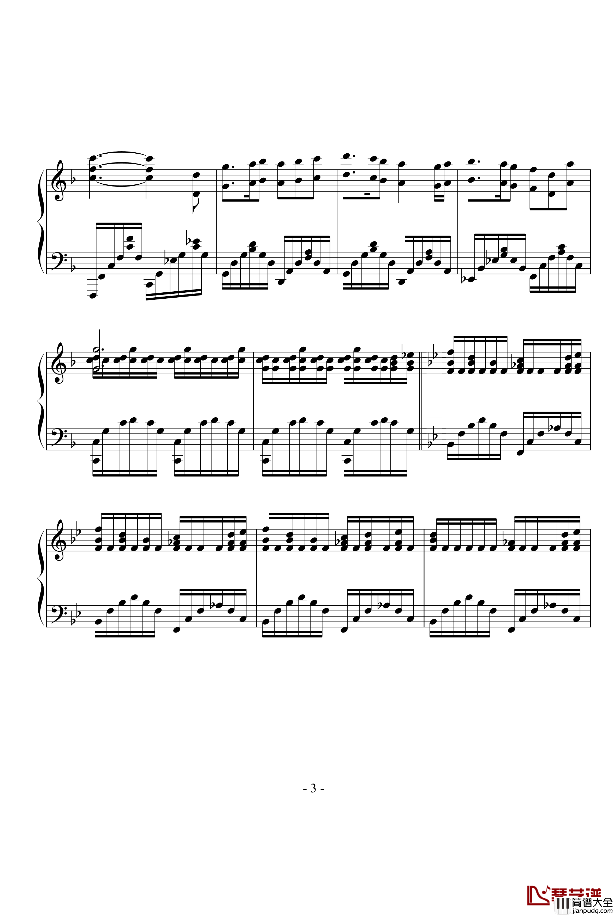 Fairytale钢琴谱_神秘园