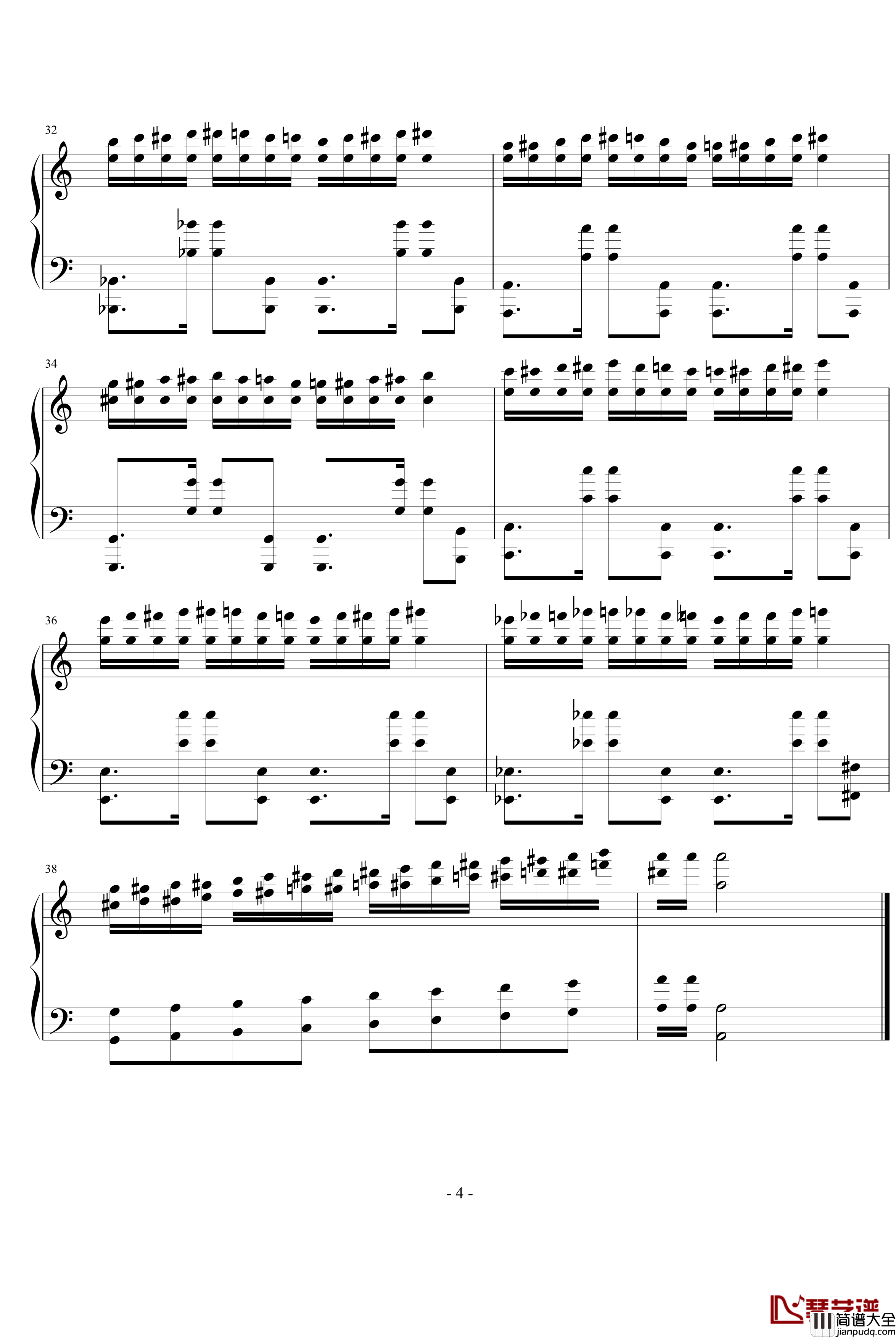 小米危机钢琴谱_aqtq314