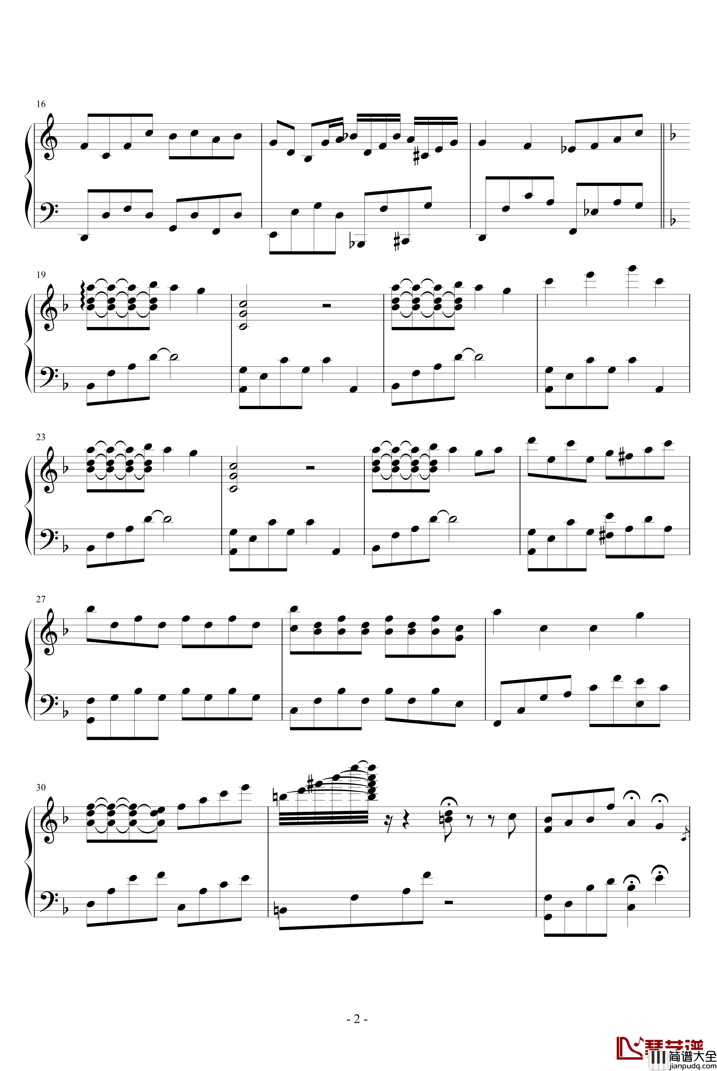 那年和你看星星我钢琴谱_D.day