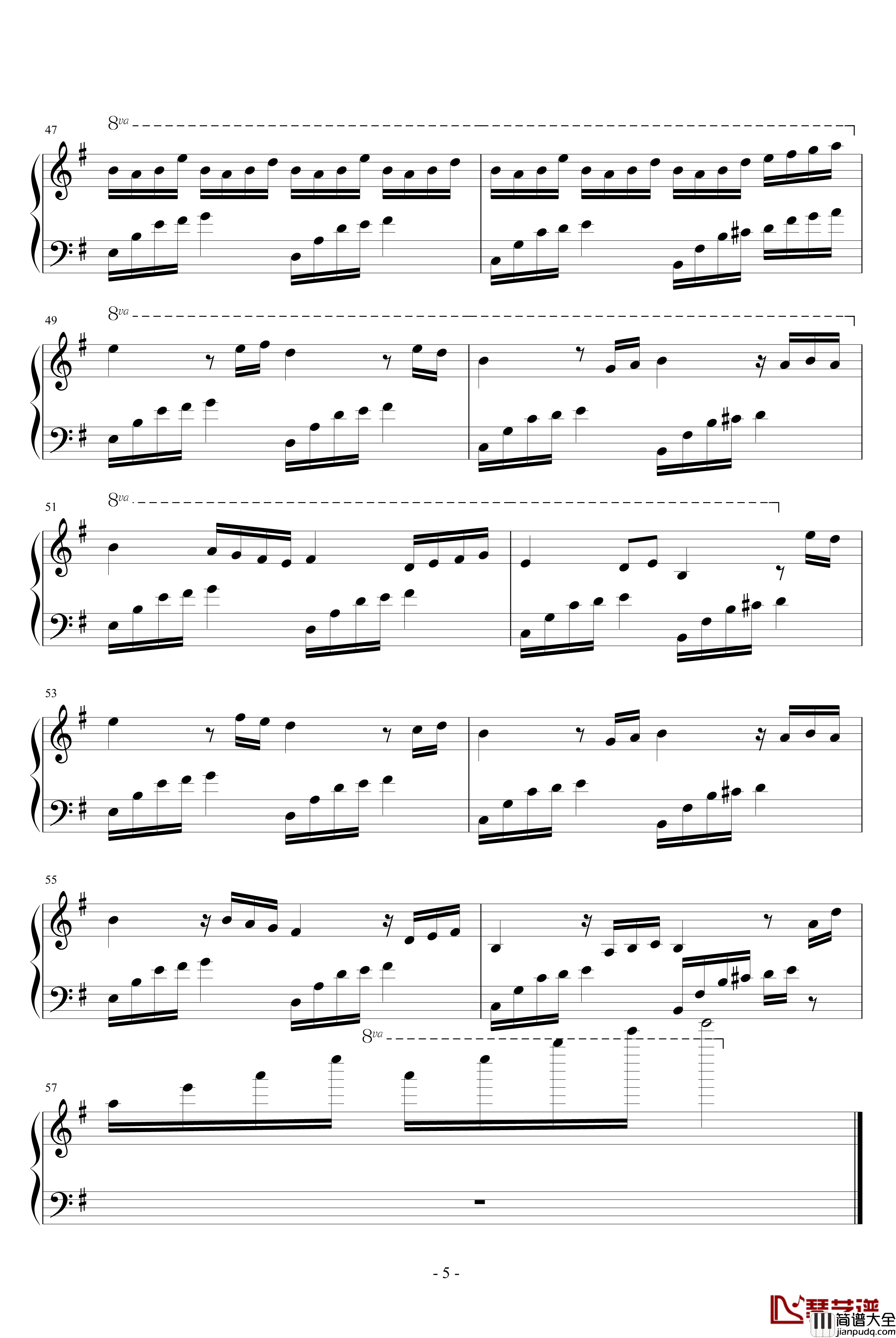 怜钢琴谱_弑雪寒