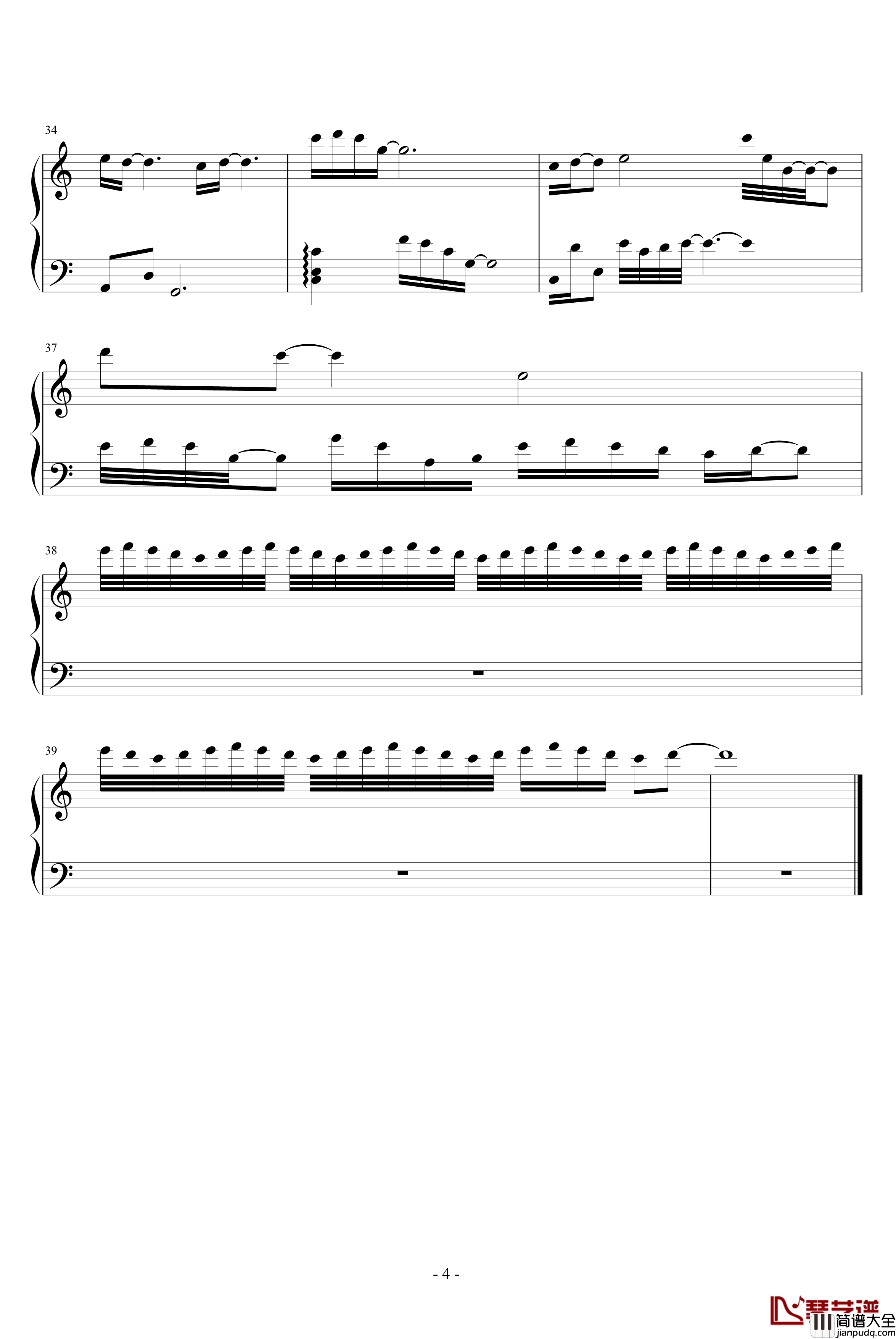 Eau_Douce钢琴谱_清水_竹昔