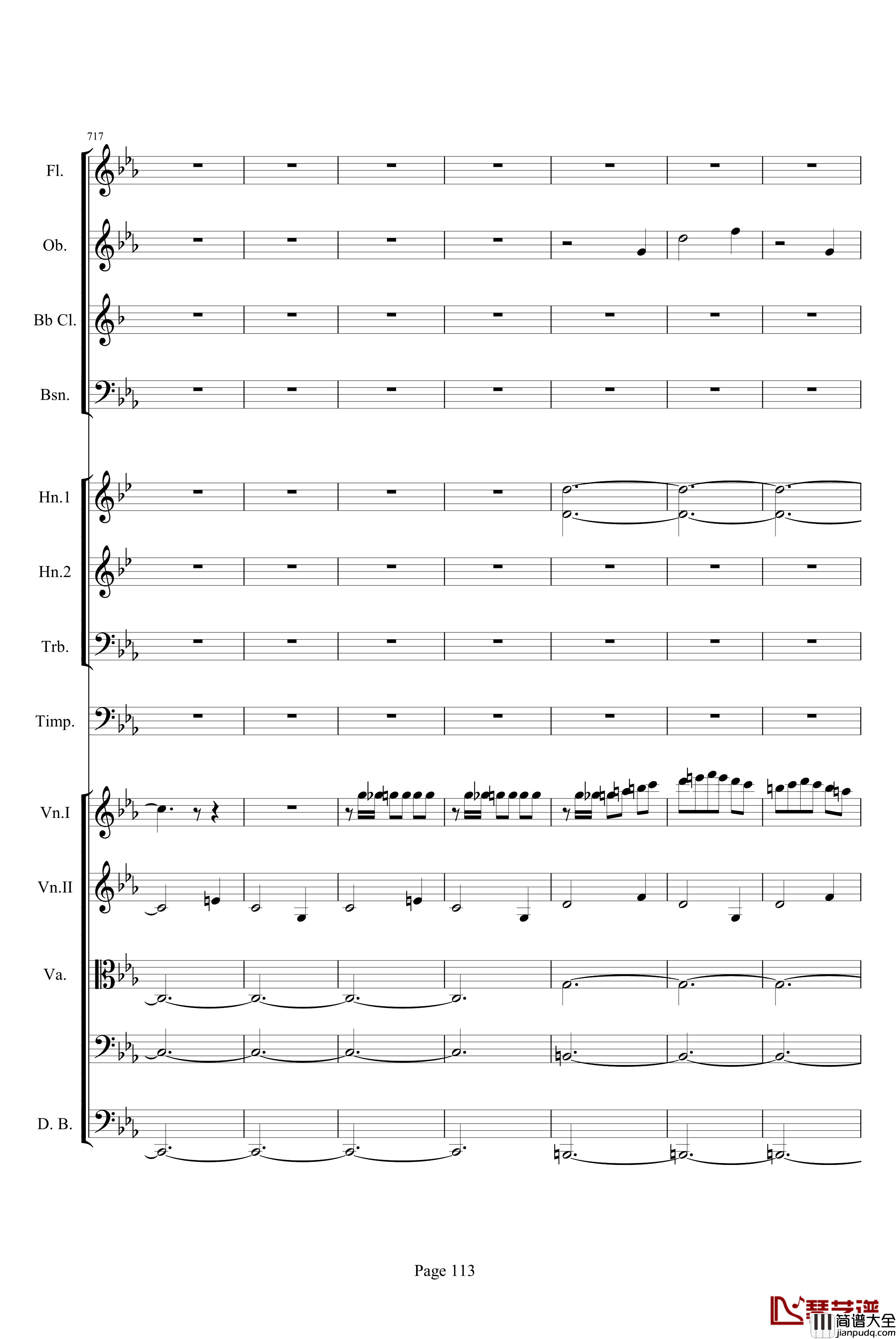 第三交响曲第一乐章_贝多芬_钢琴谱