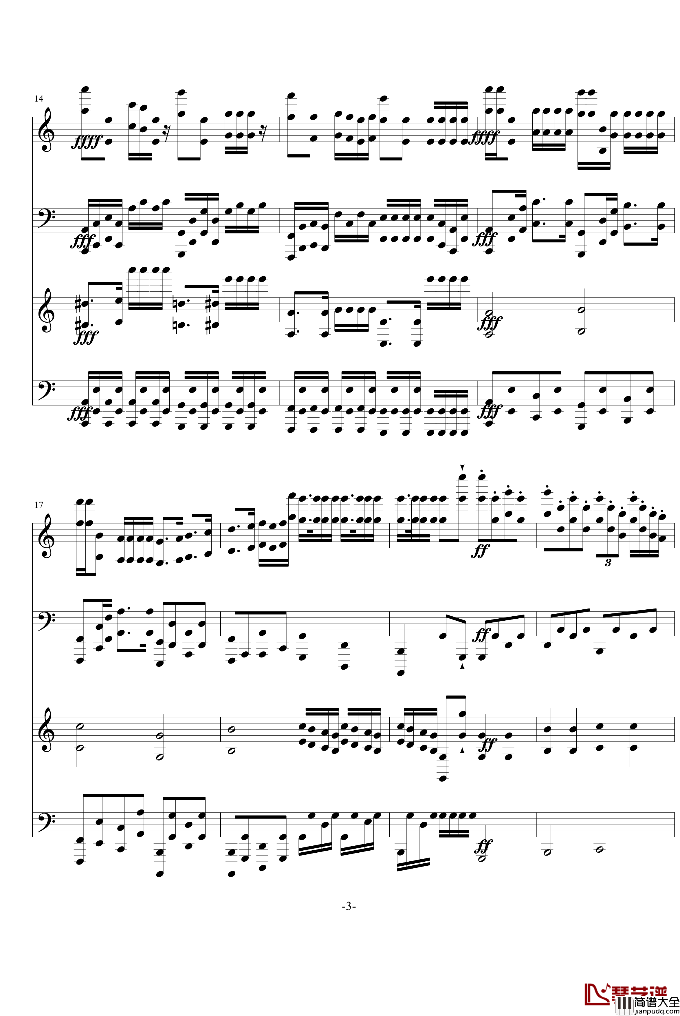 在WOW吧中的一囧天钢琴谱_升c小调