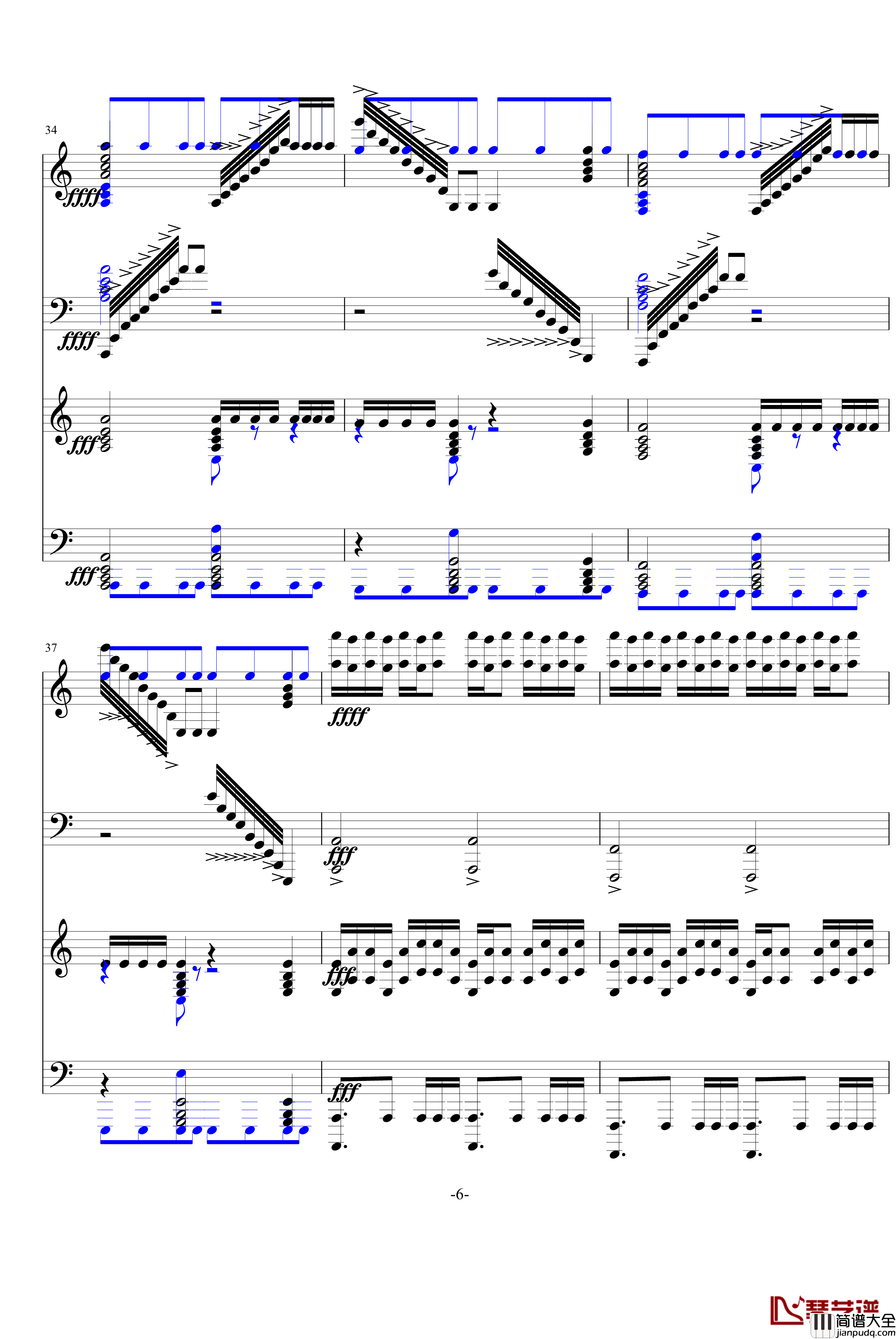 在WOW吧中的一囧天钢琴谱_升c小调