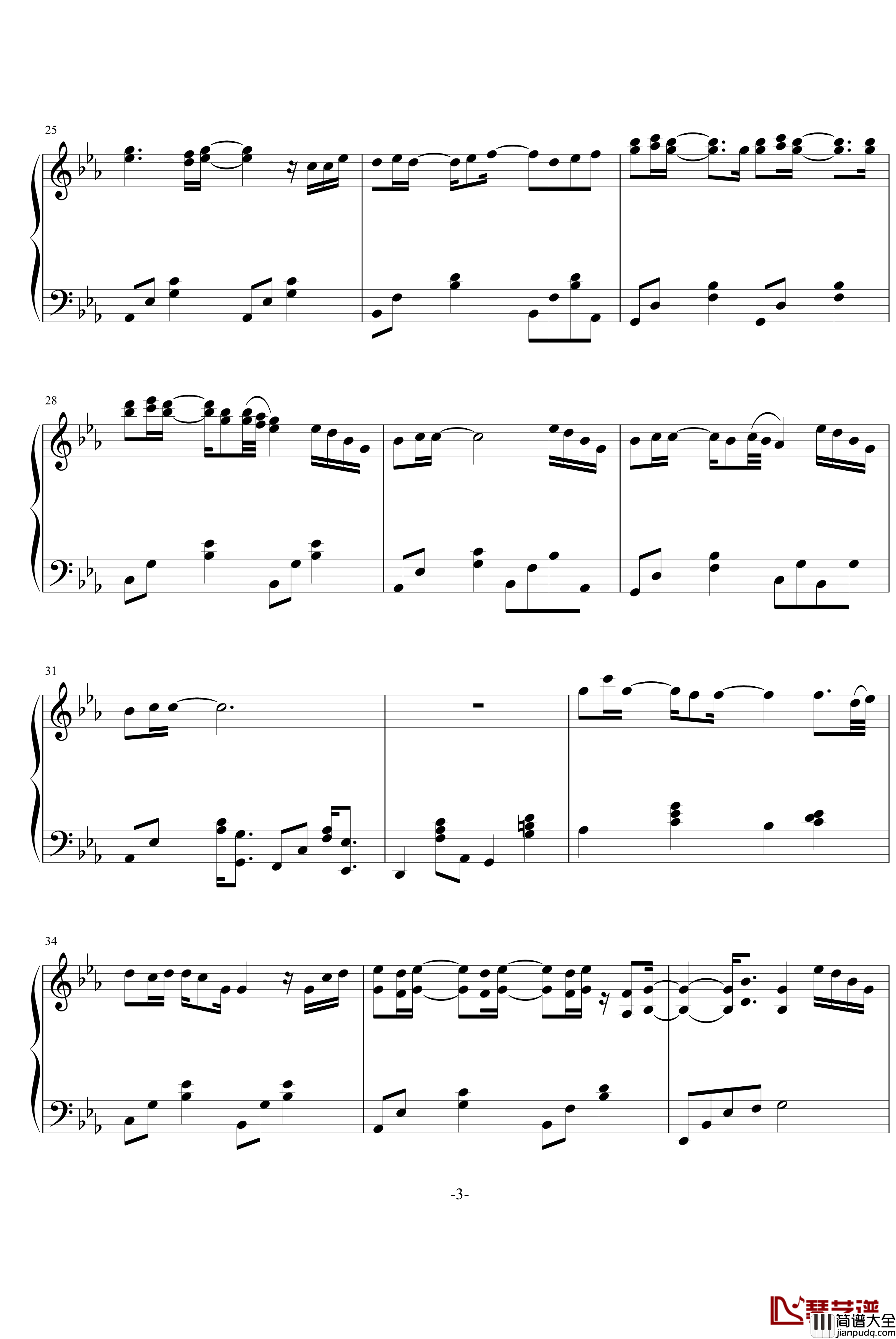 Taxi钢琴谱_东方神起