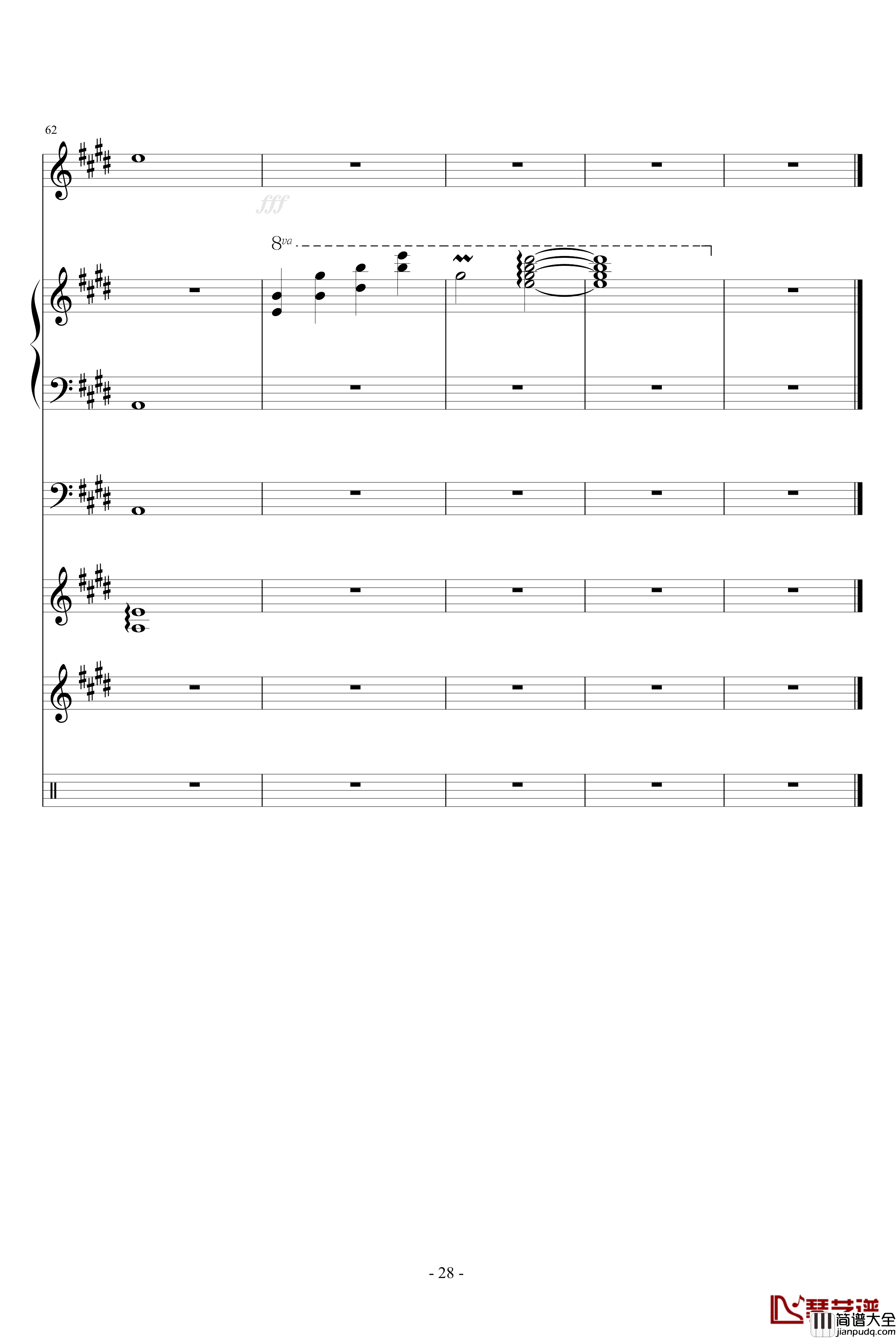 HOLD_YOUR_HANDS钢琴谱_血腥残阳