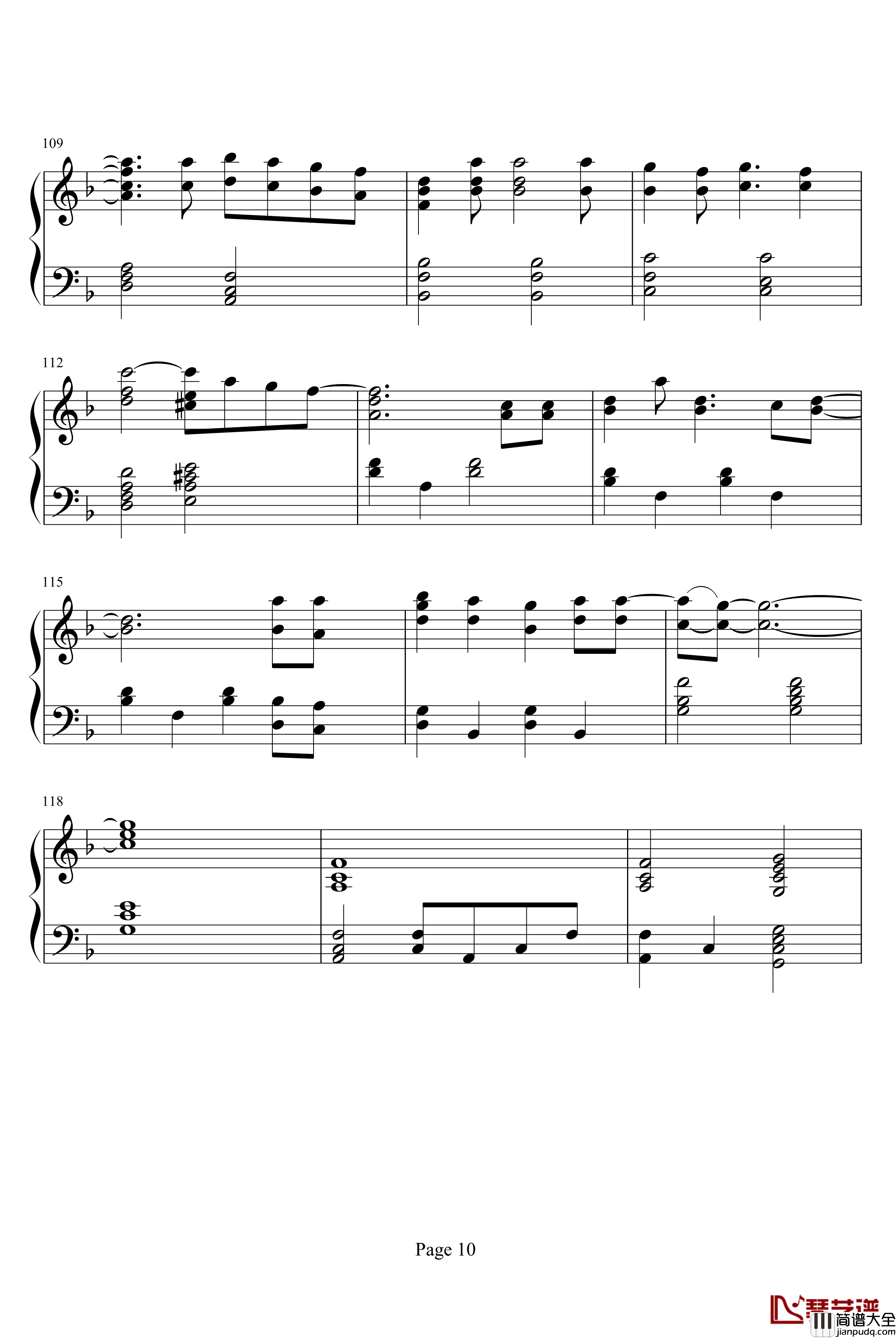 Love_Chronicle钢琴谱_影视