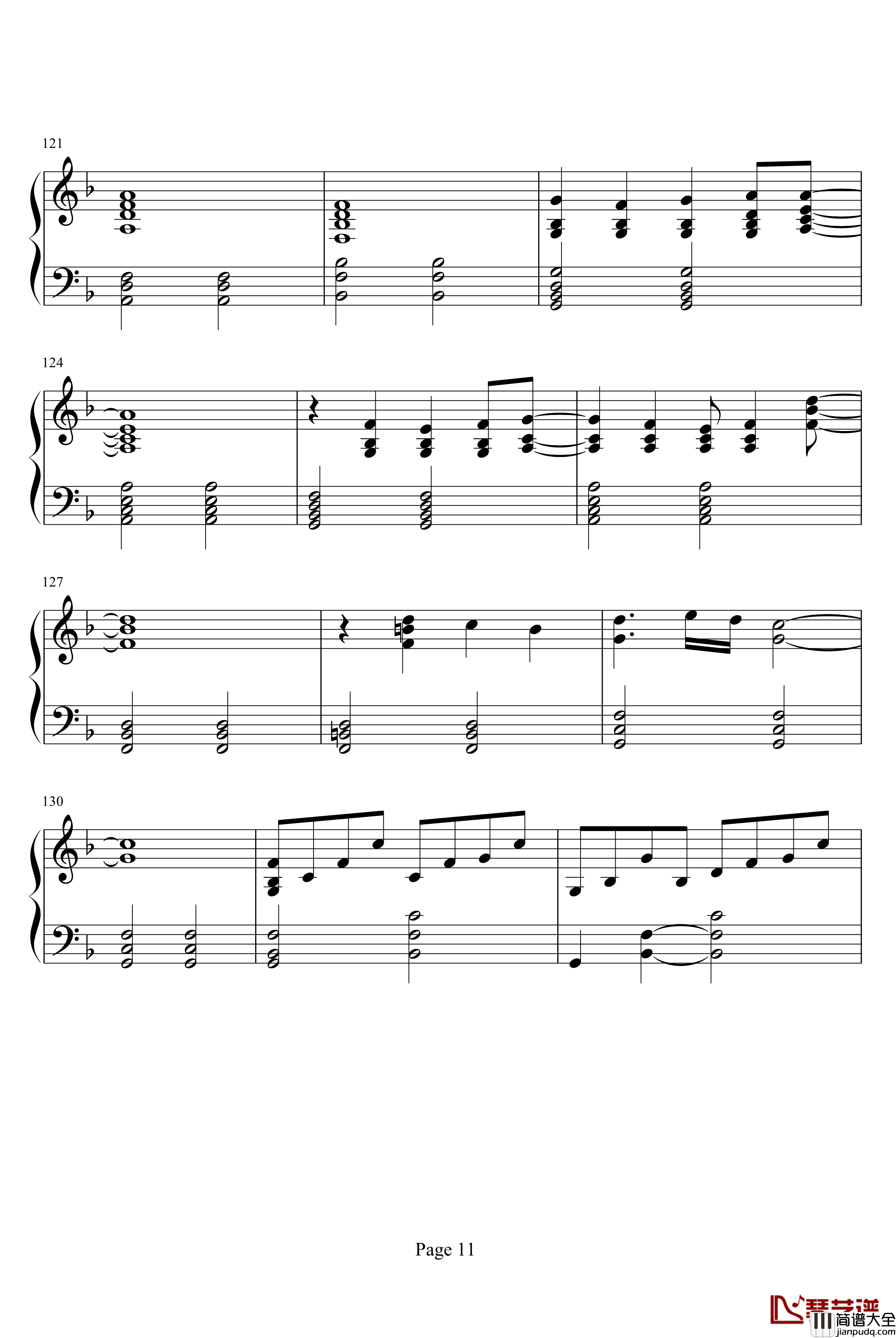 Love_Chronicle钢琴谱_影视