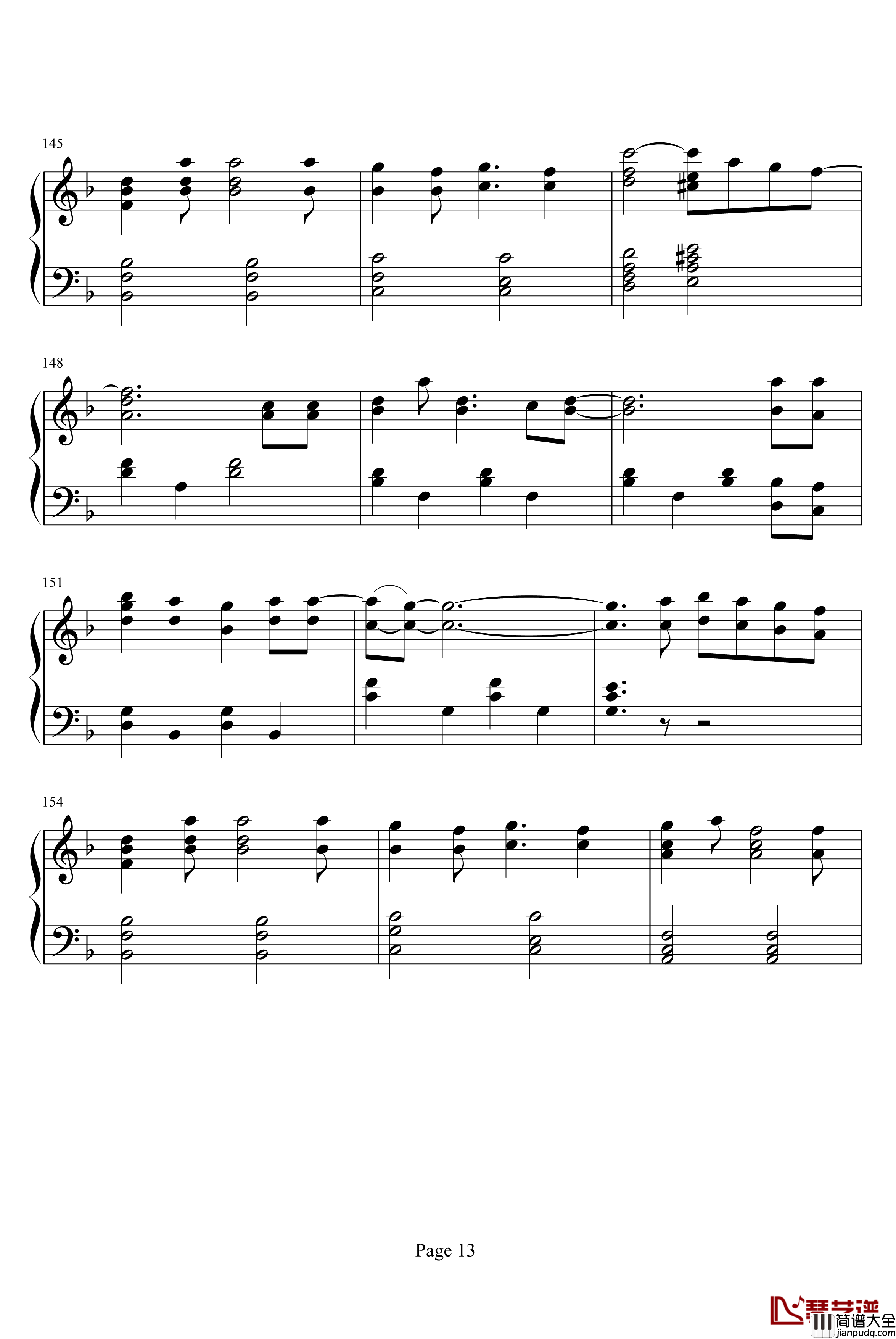 Love_Chronicle钢琴谱_影视