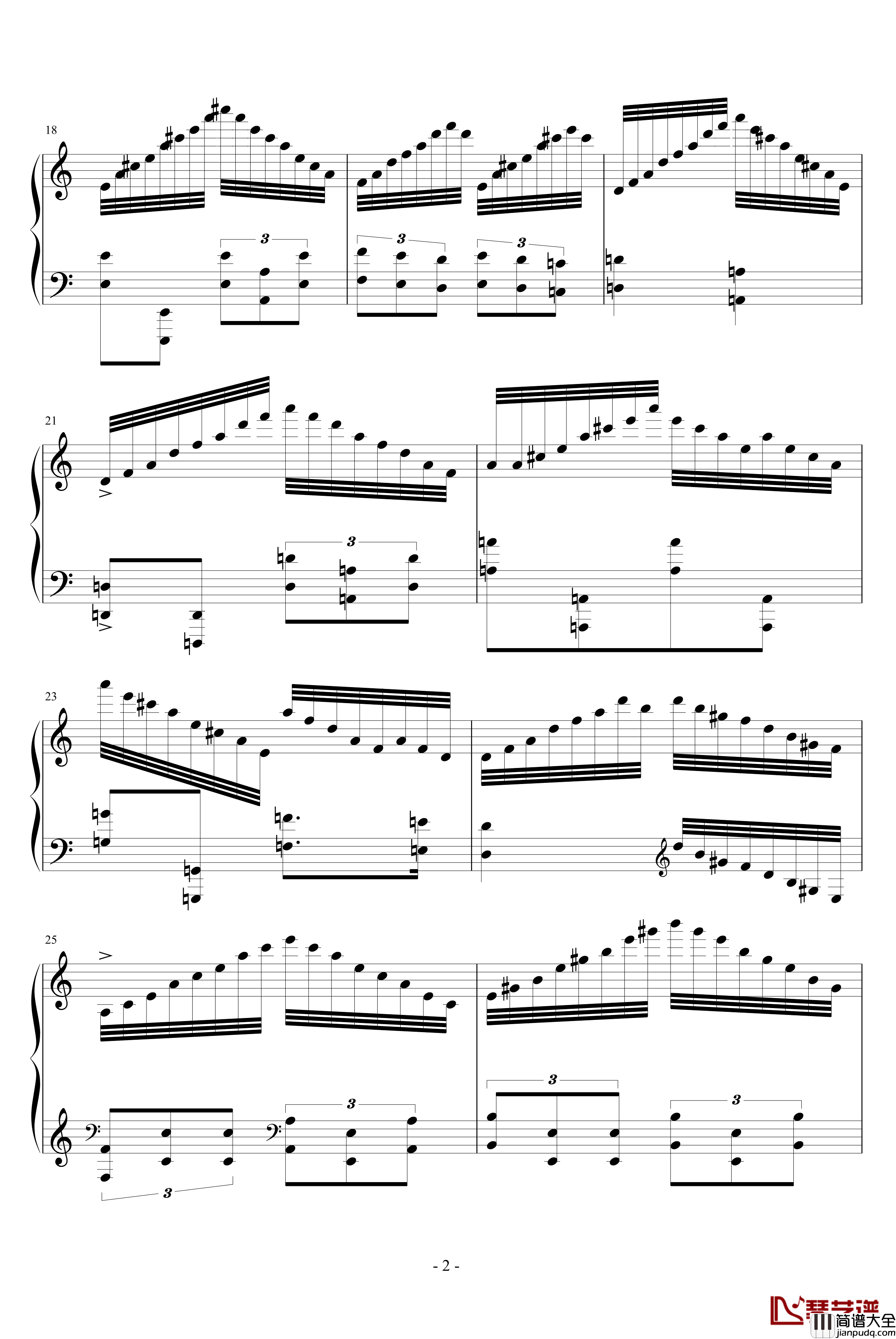 进阶练习曲第二首_Ashitaka