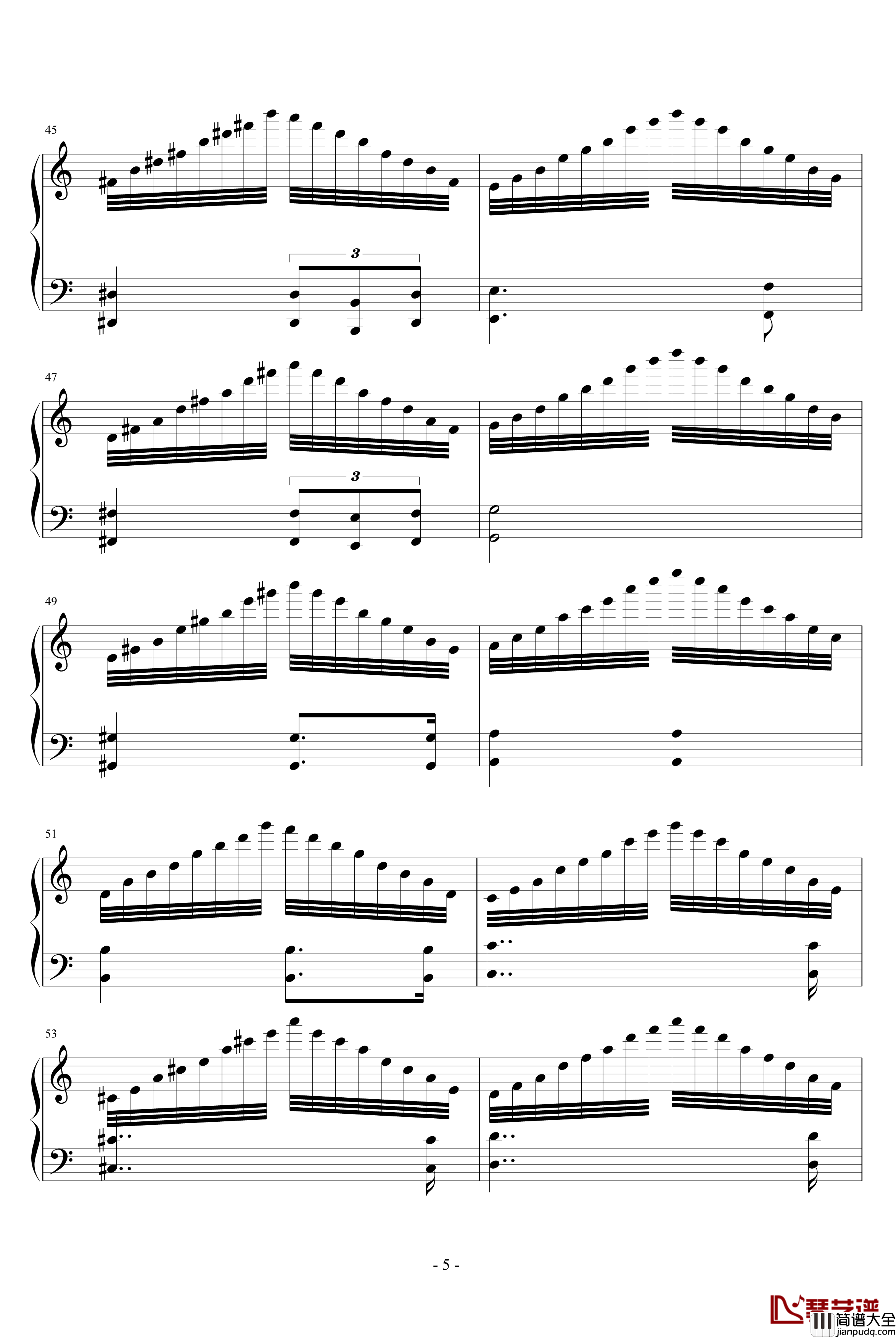 进阶练习曲第二首_Ashitaka